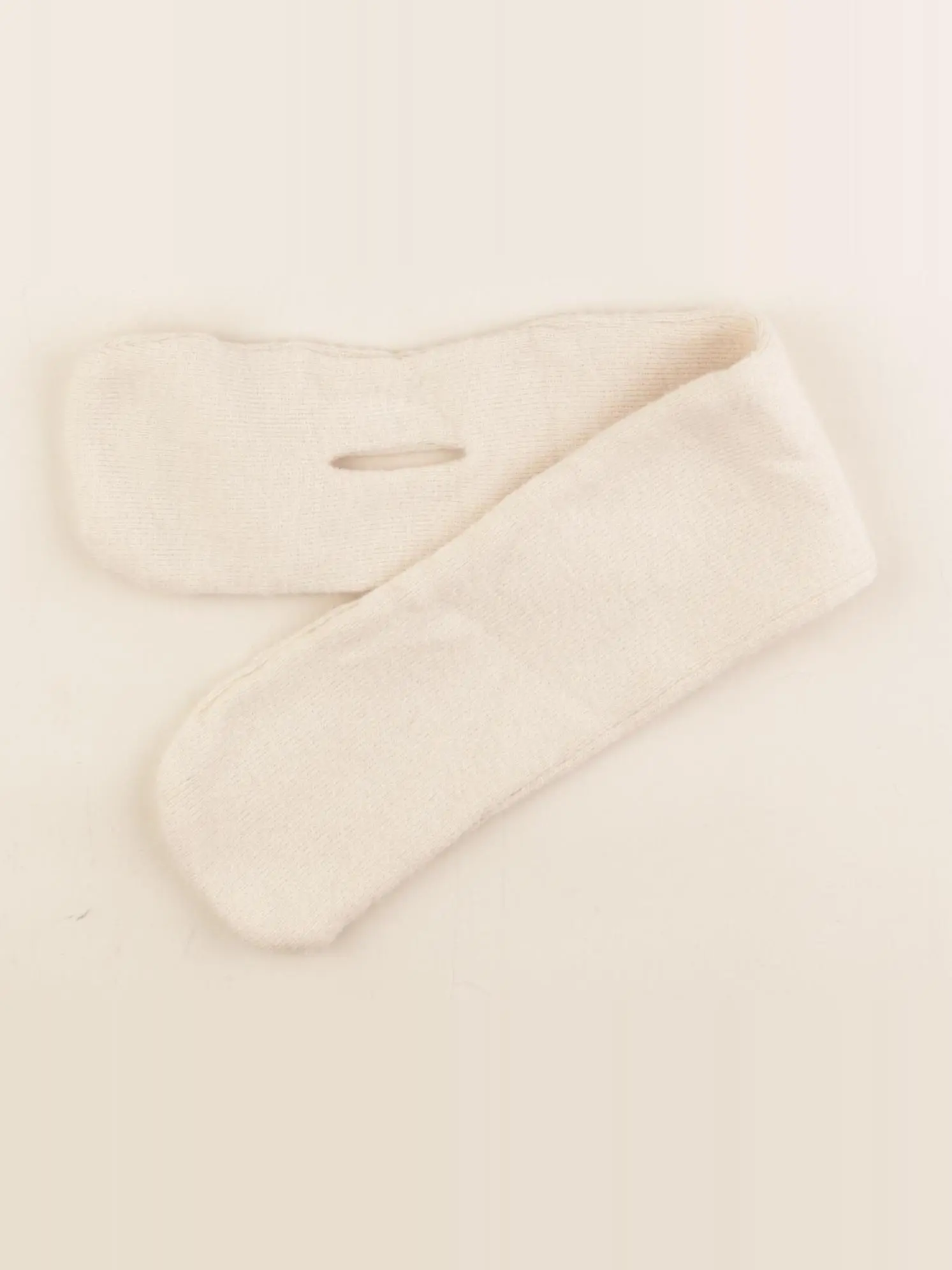Écharpe marron, beige - Image 2