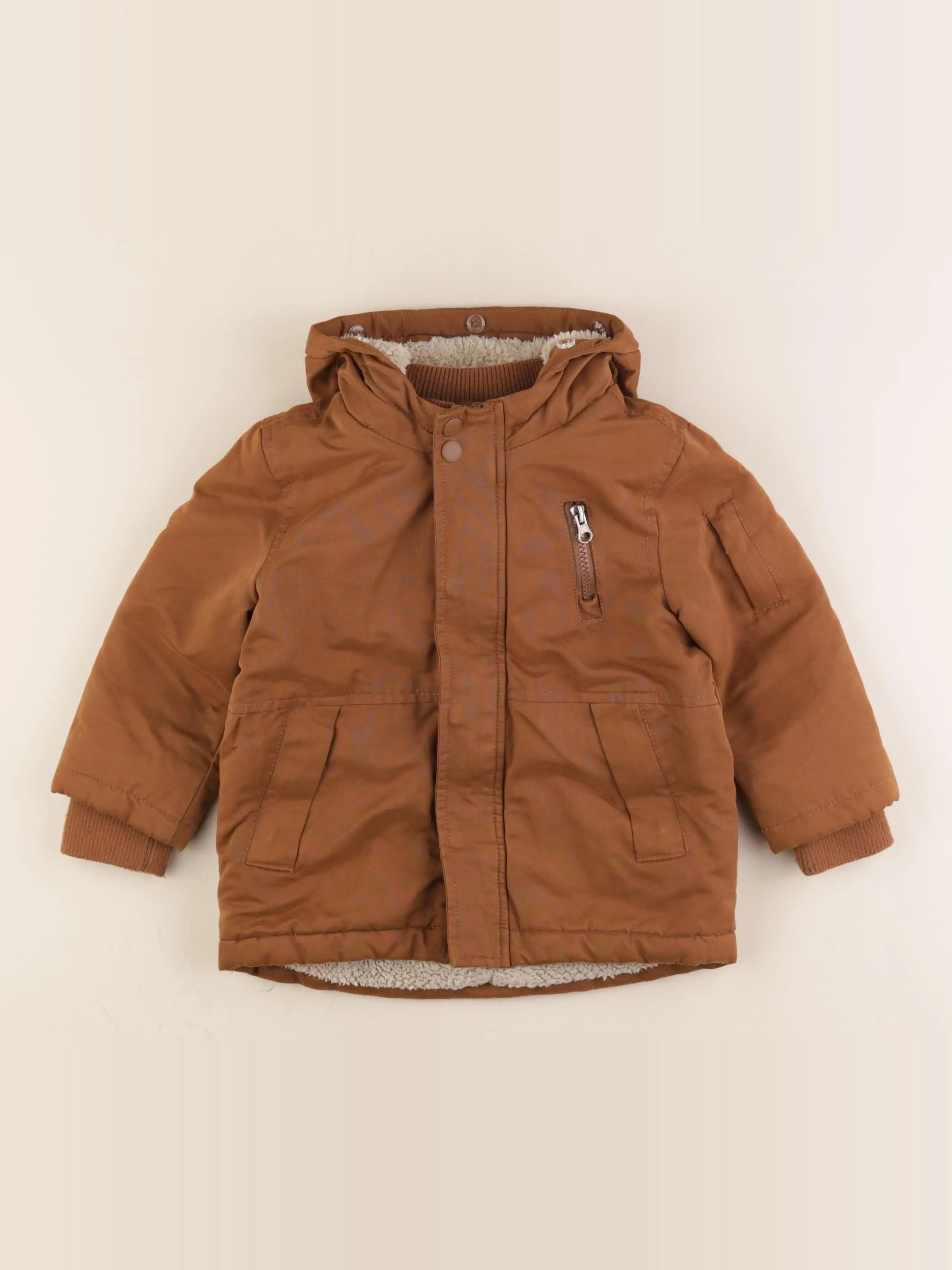 Parka marron