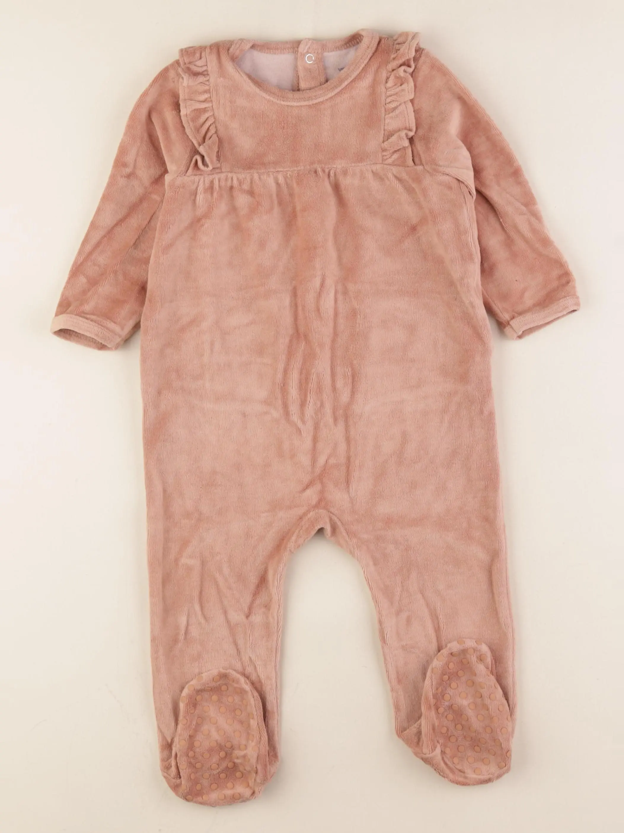 Pyjama velours rose