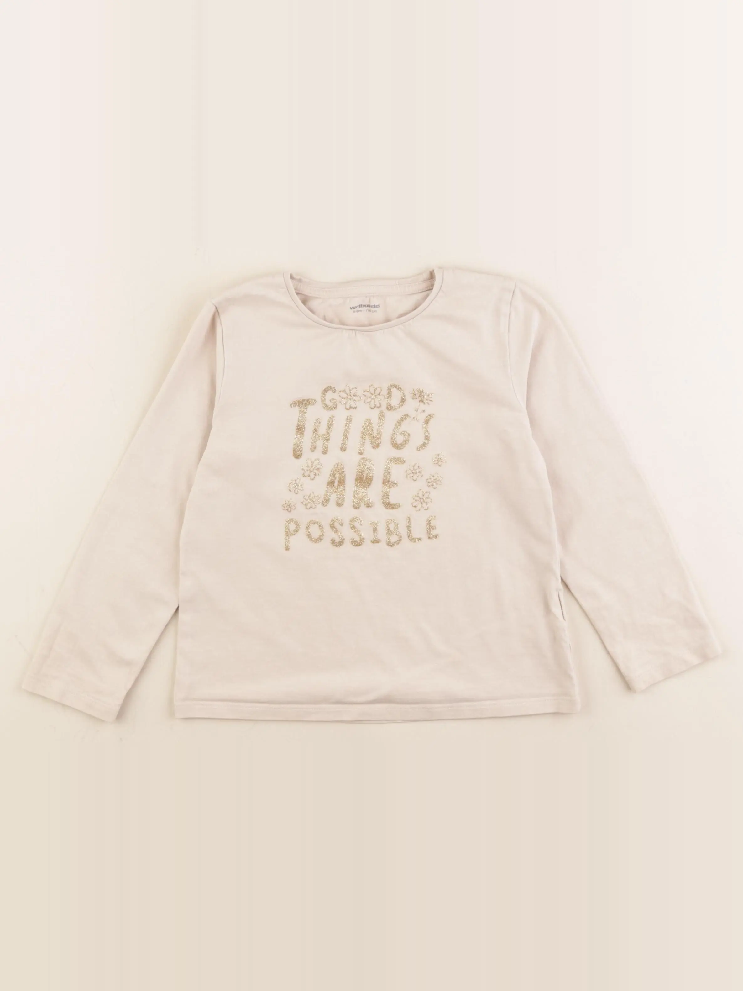 Tee-shirt beige