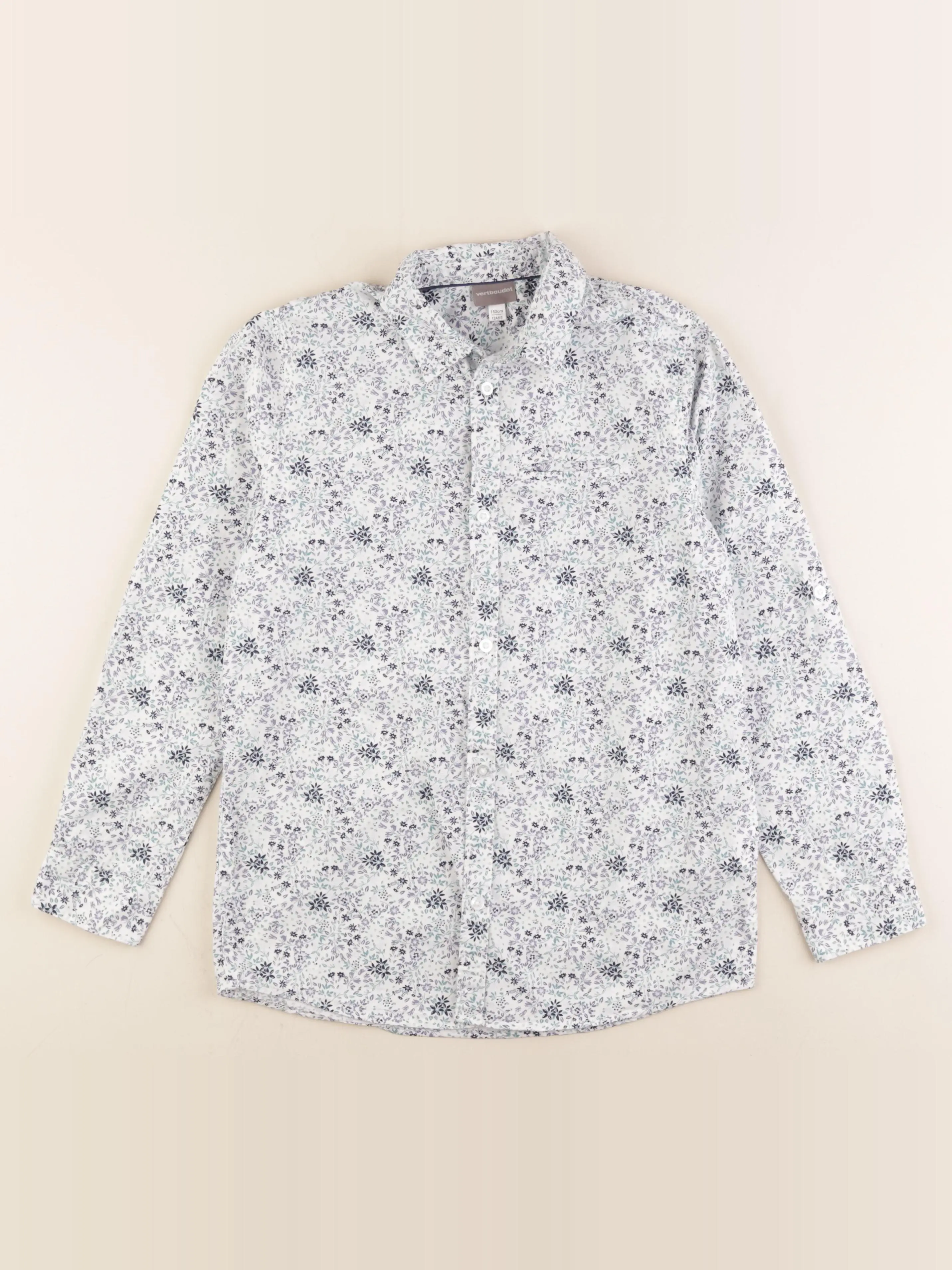 Chemise bleu