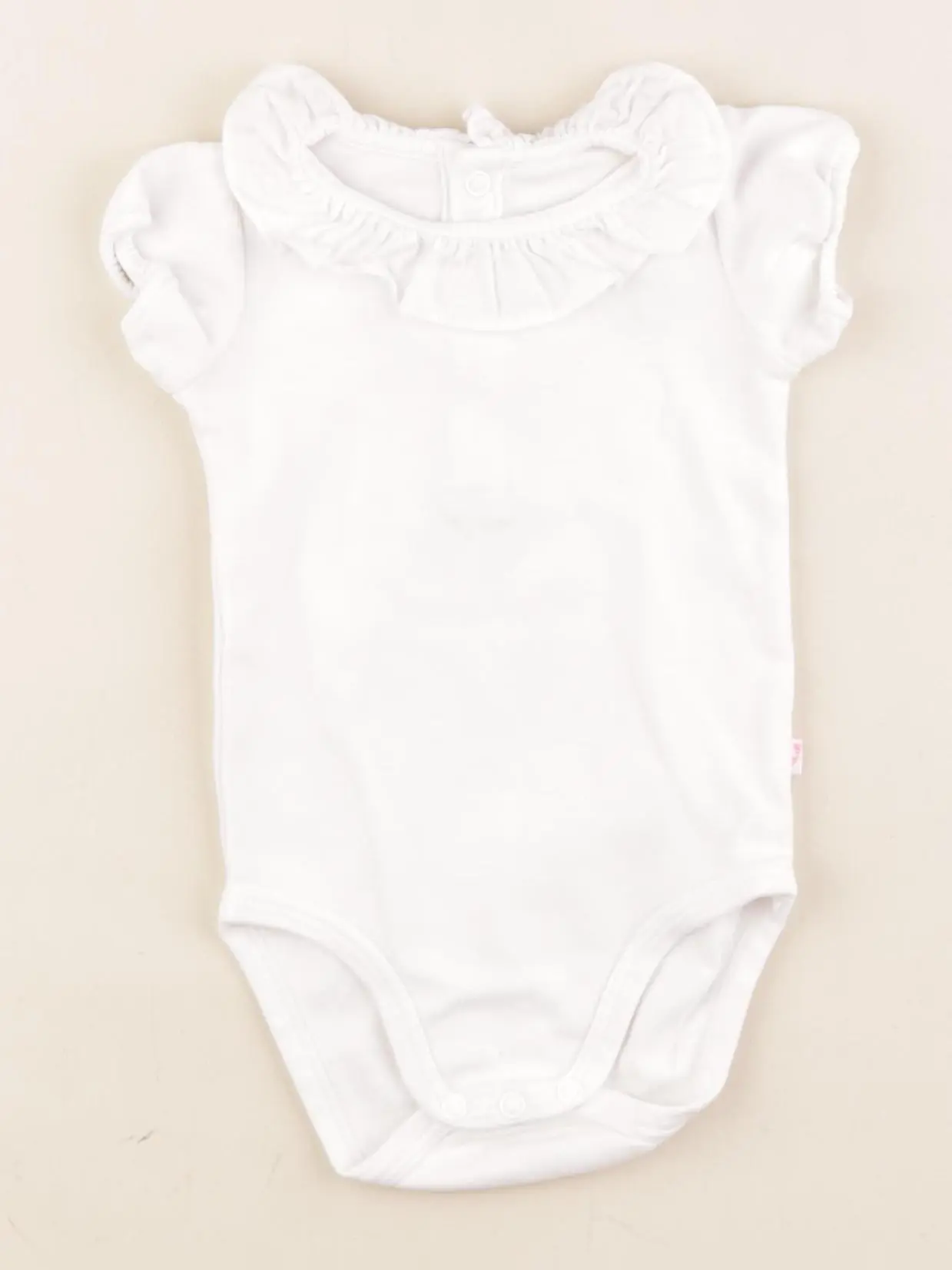 Body à col blanc