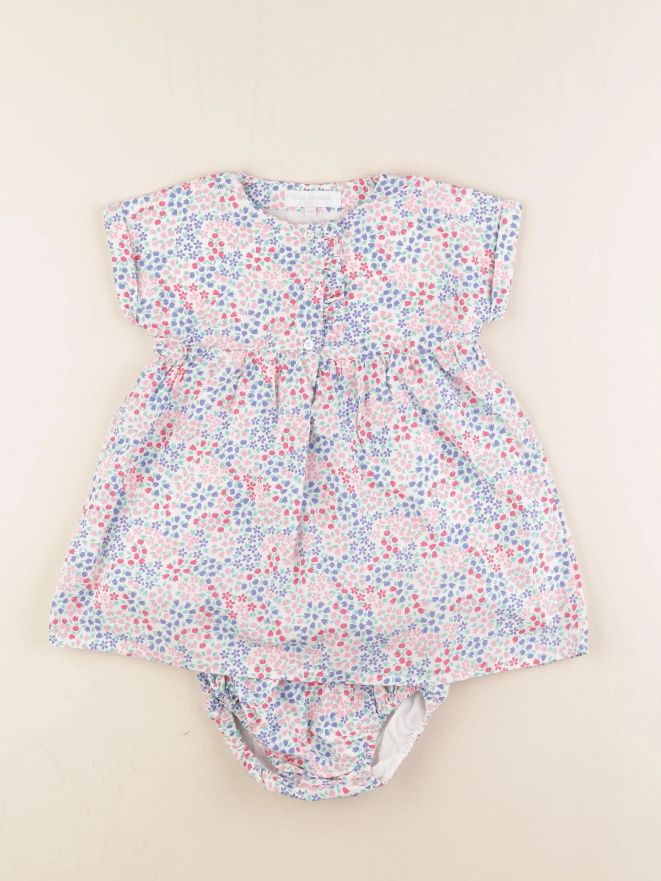 Robe multicolore