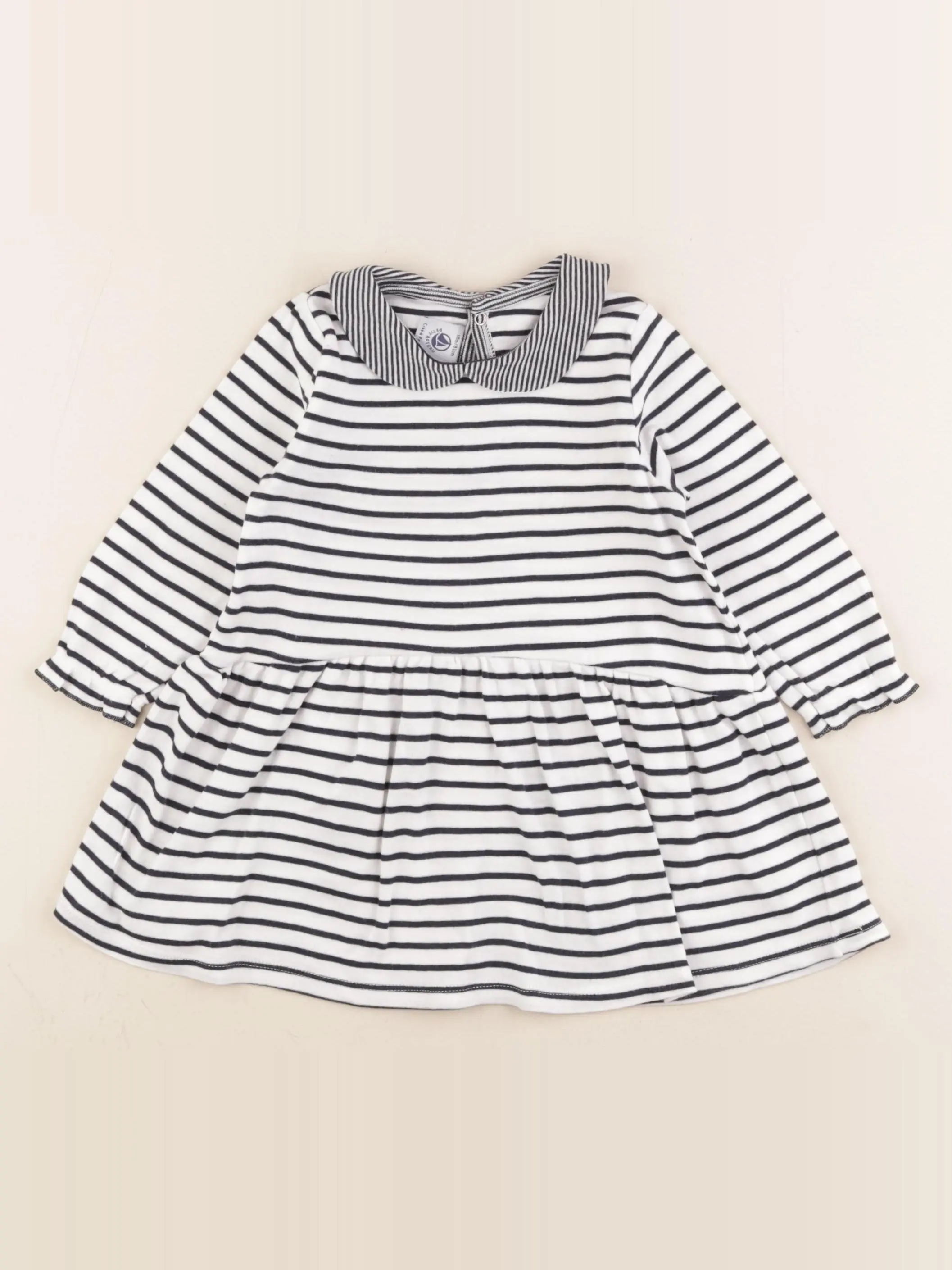 Robe blanc, bleu
