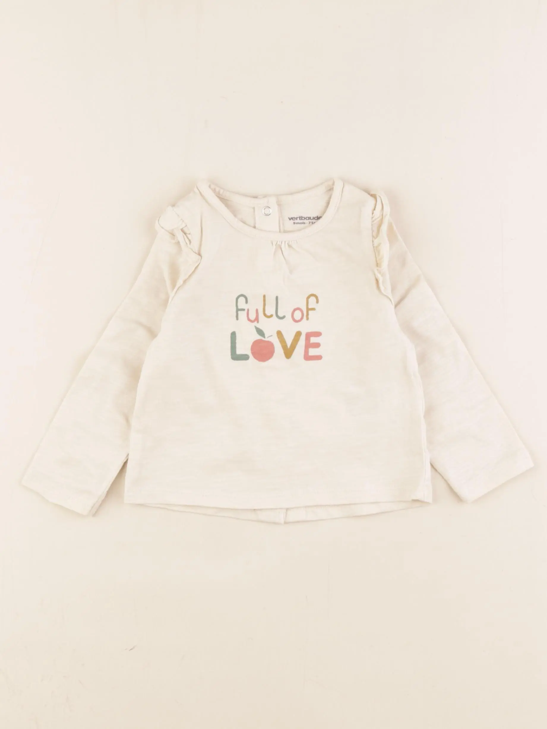 Tee-shirt beige