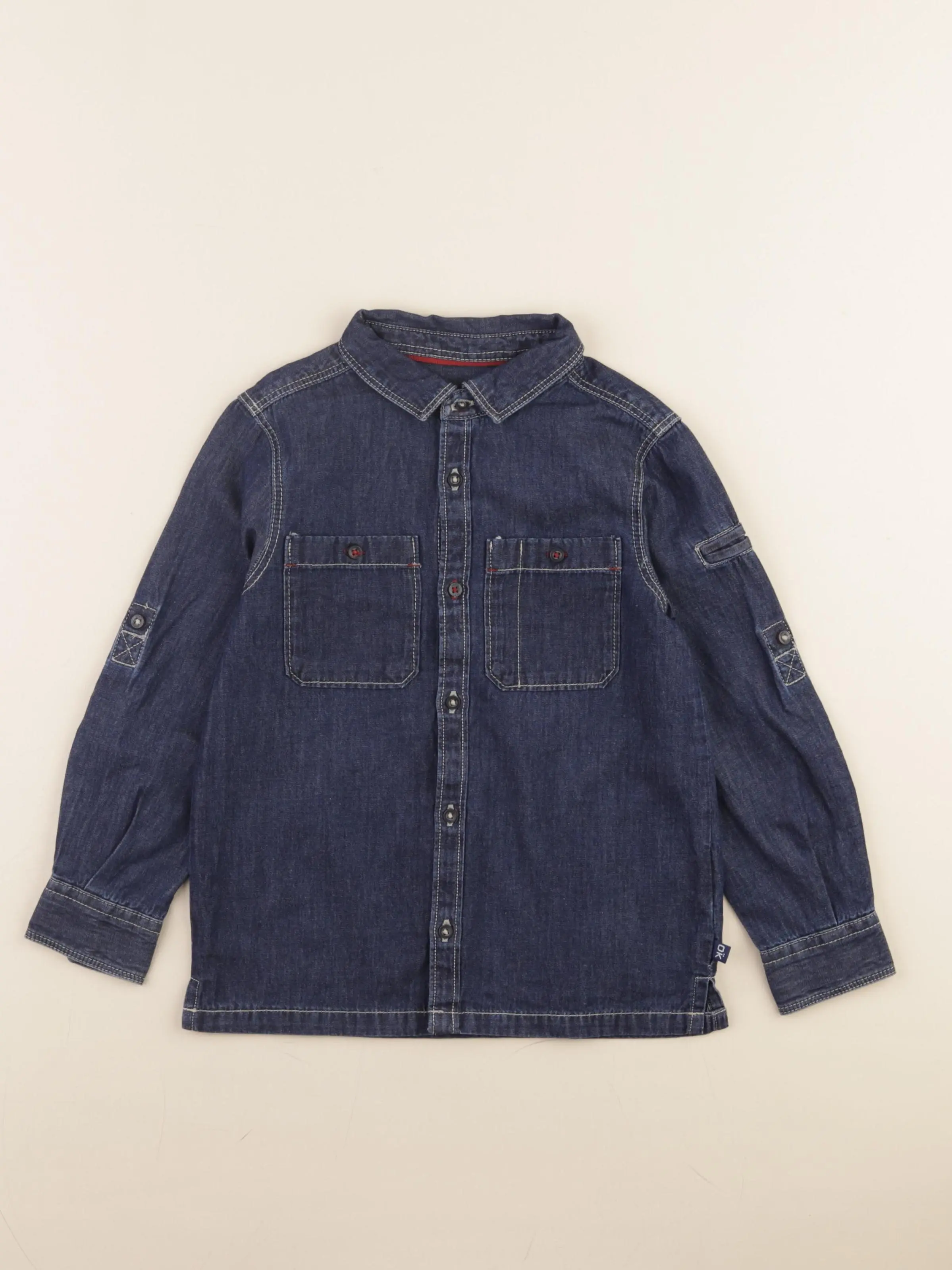 Chemise bleu