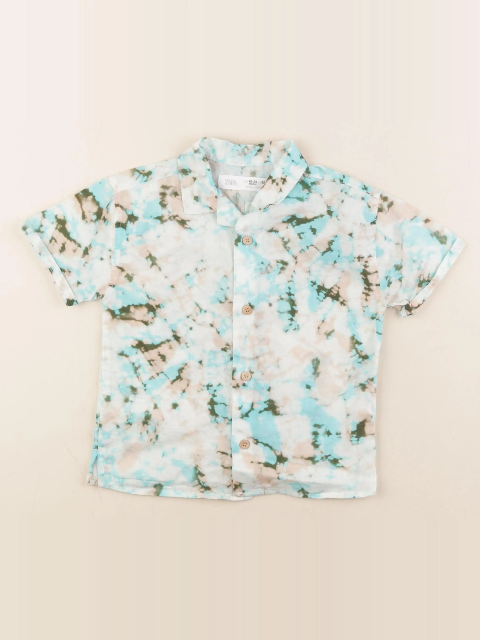 Chemise multicolore
