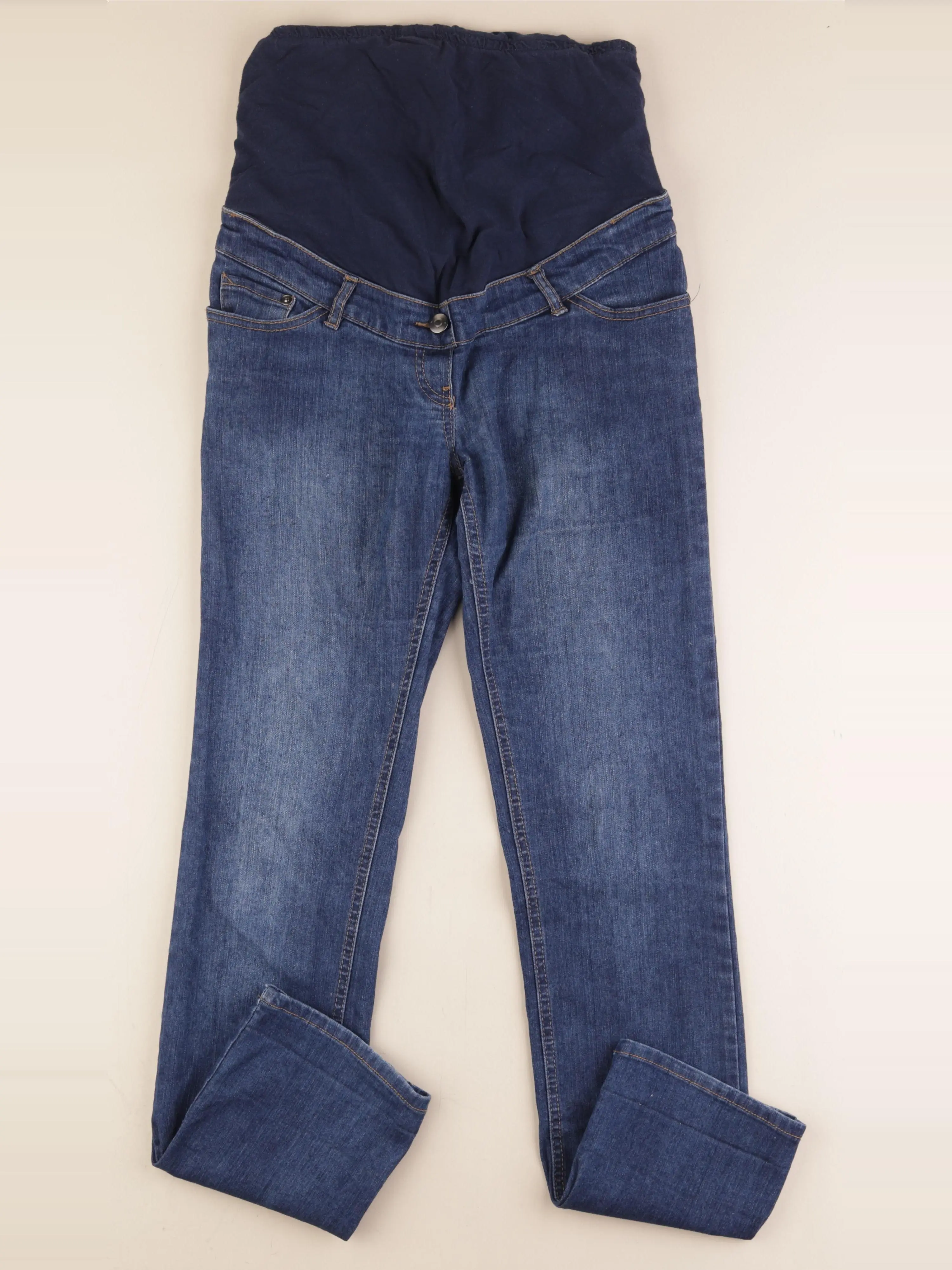 Pantalon grossesse bleu