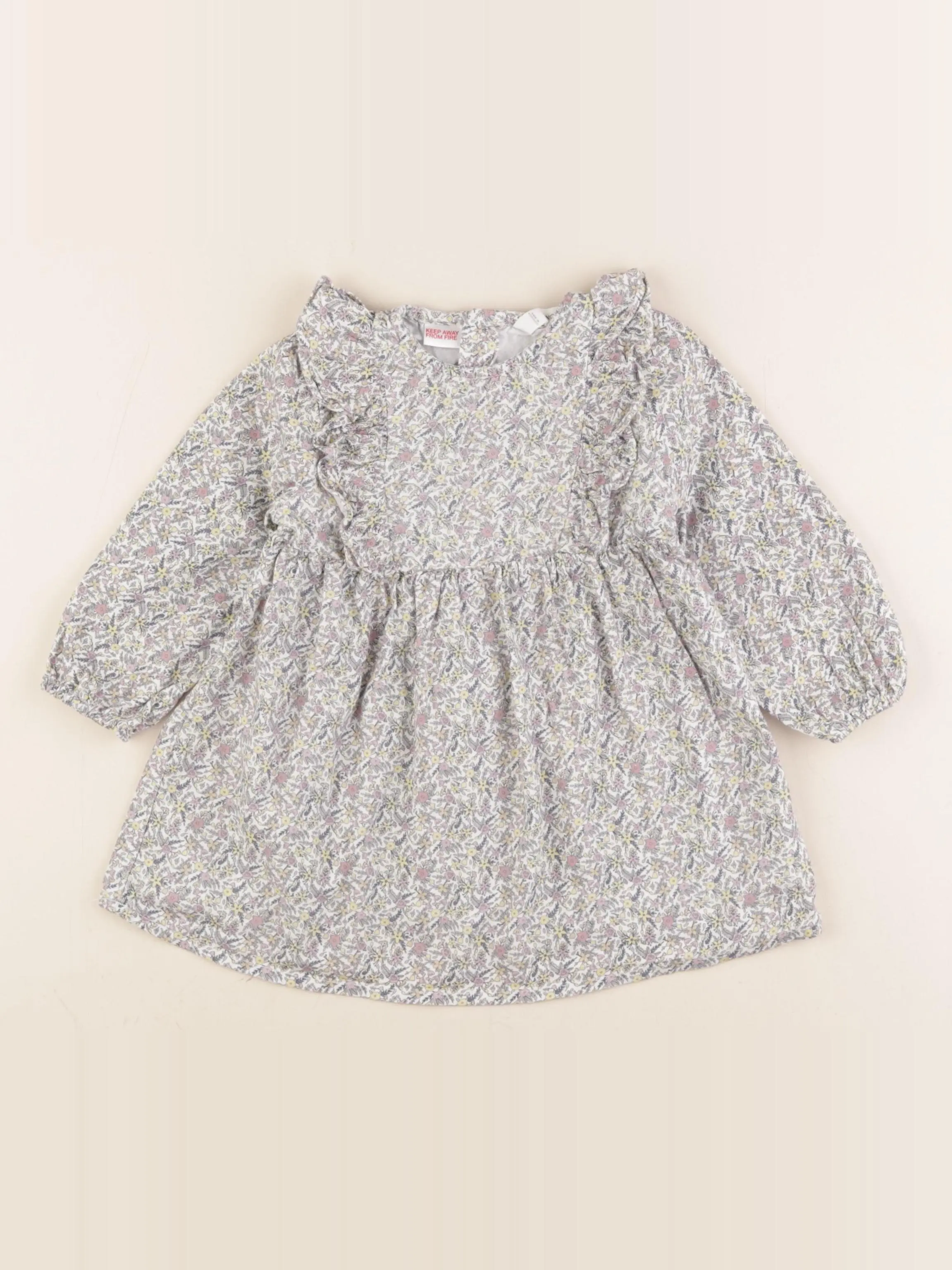 Robe multicolore