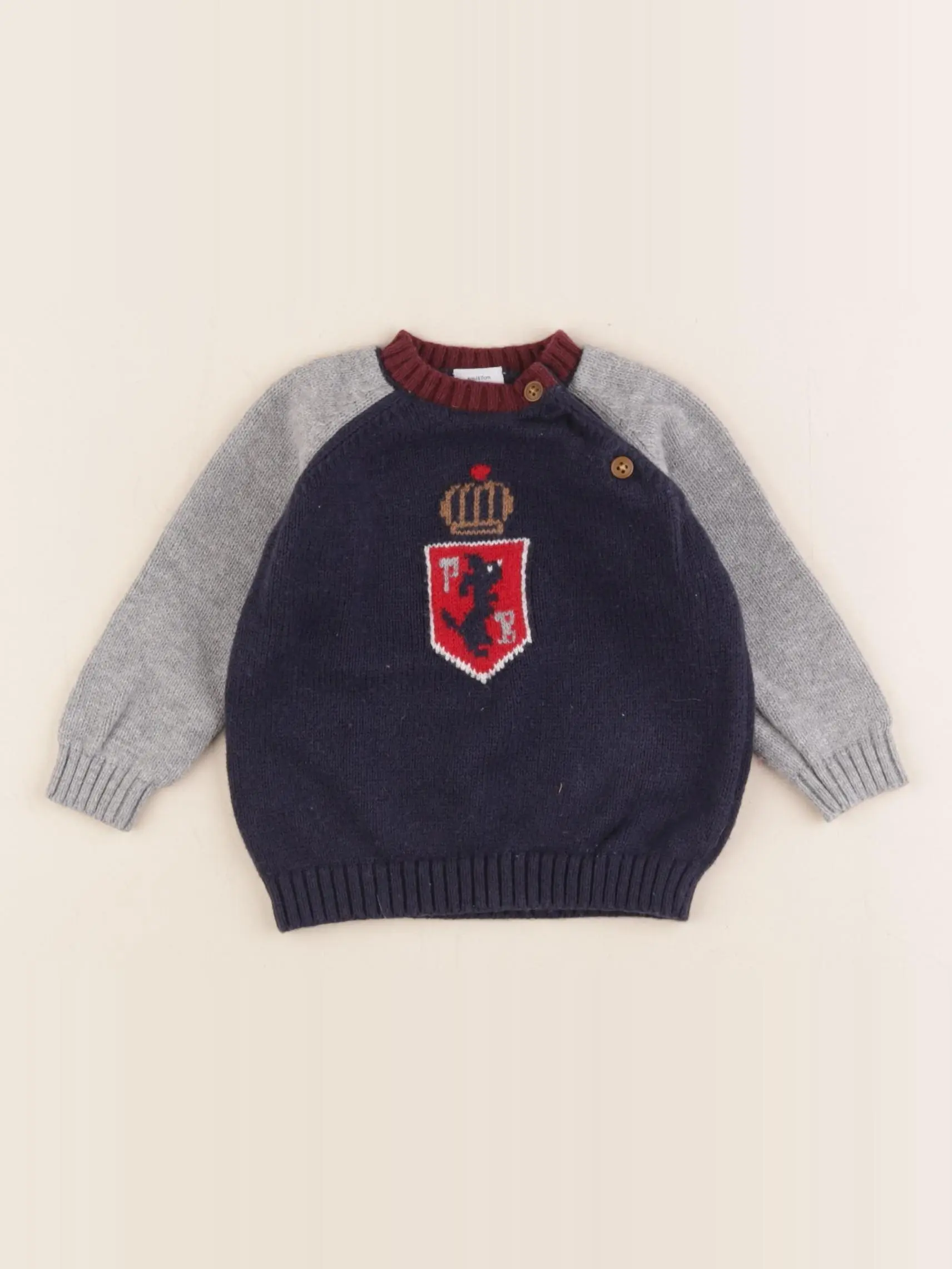 Pull bleu