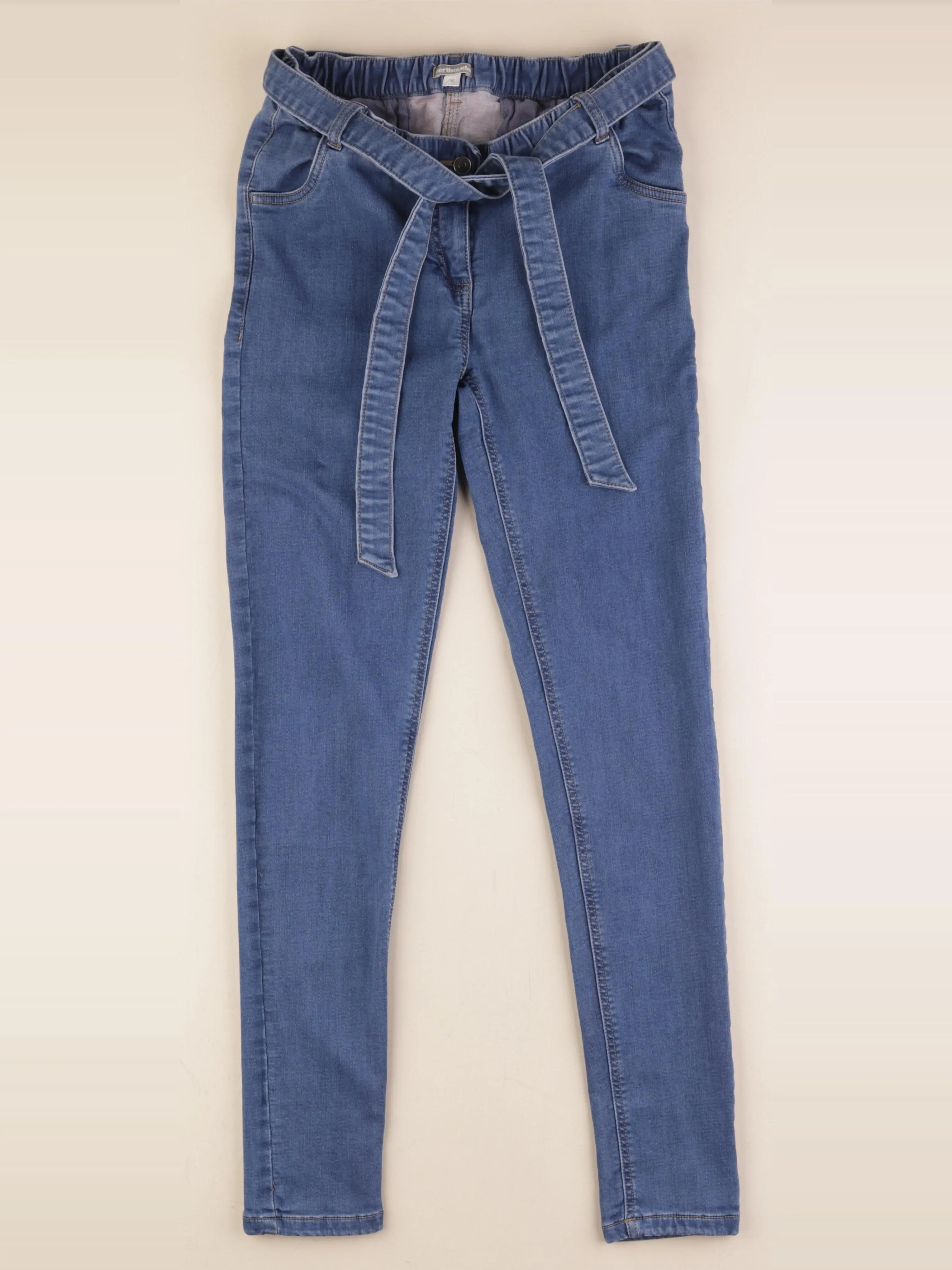 Pantalon grossesse bleu