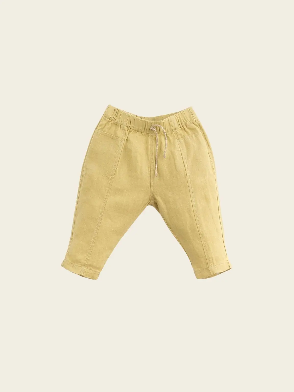 Pantalon moringa jaune