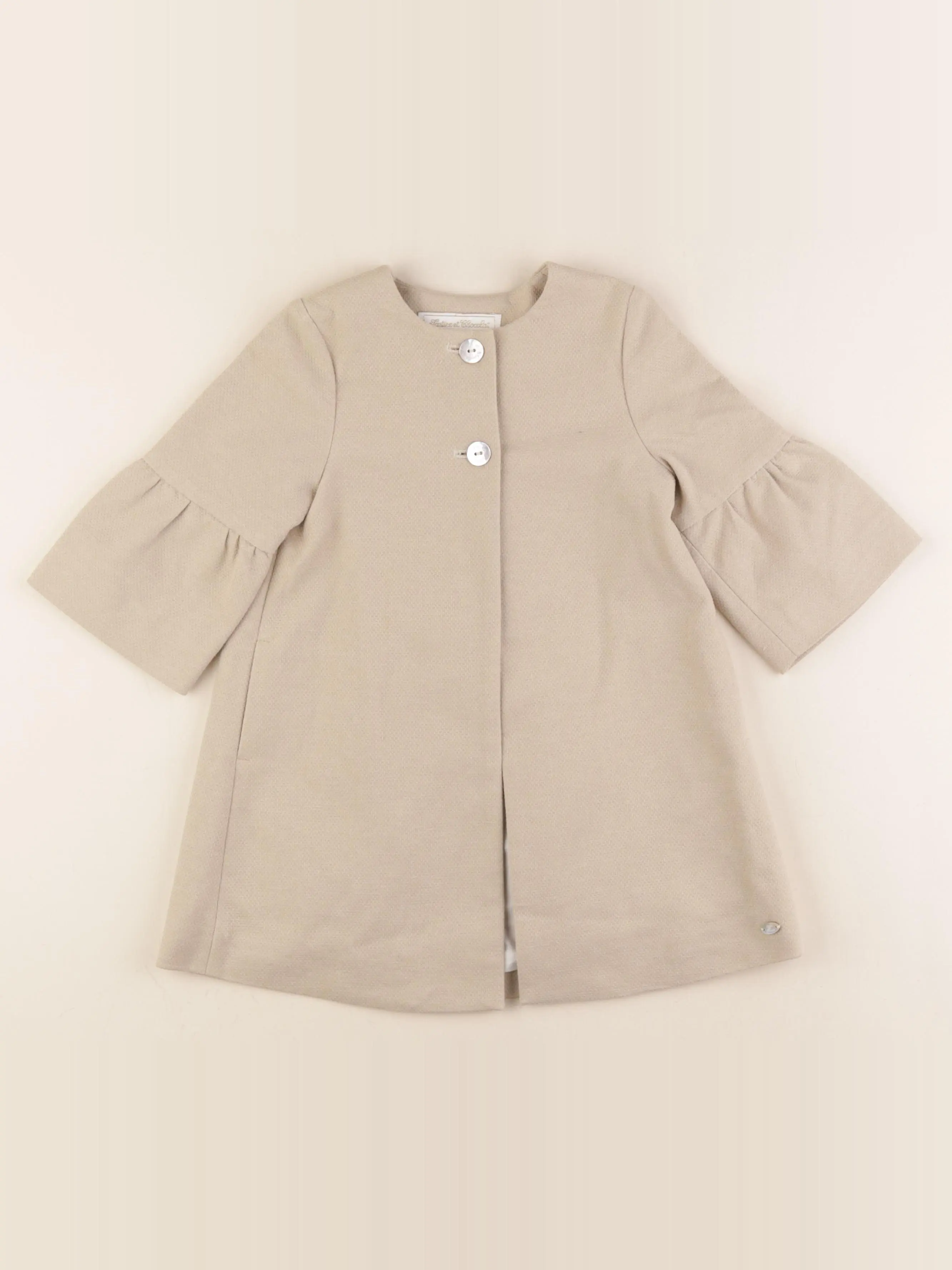 Manteau beige