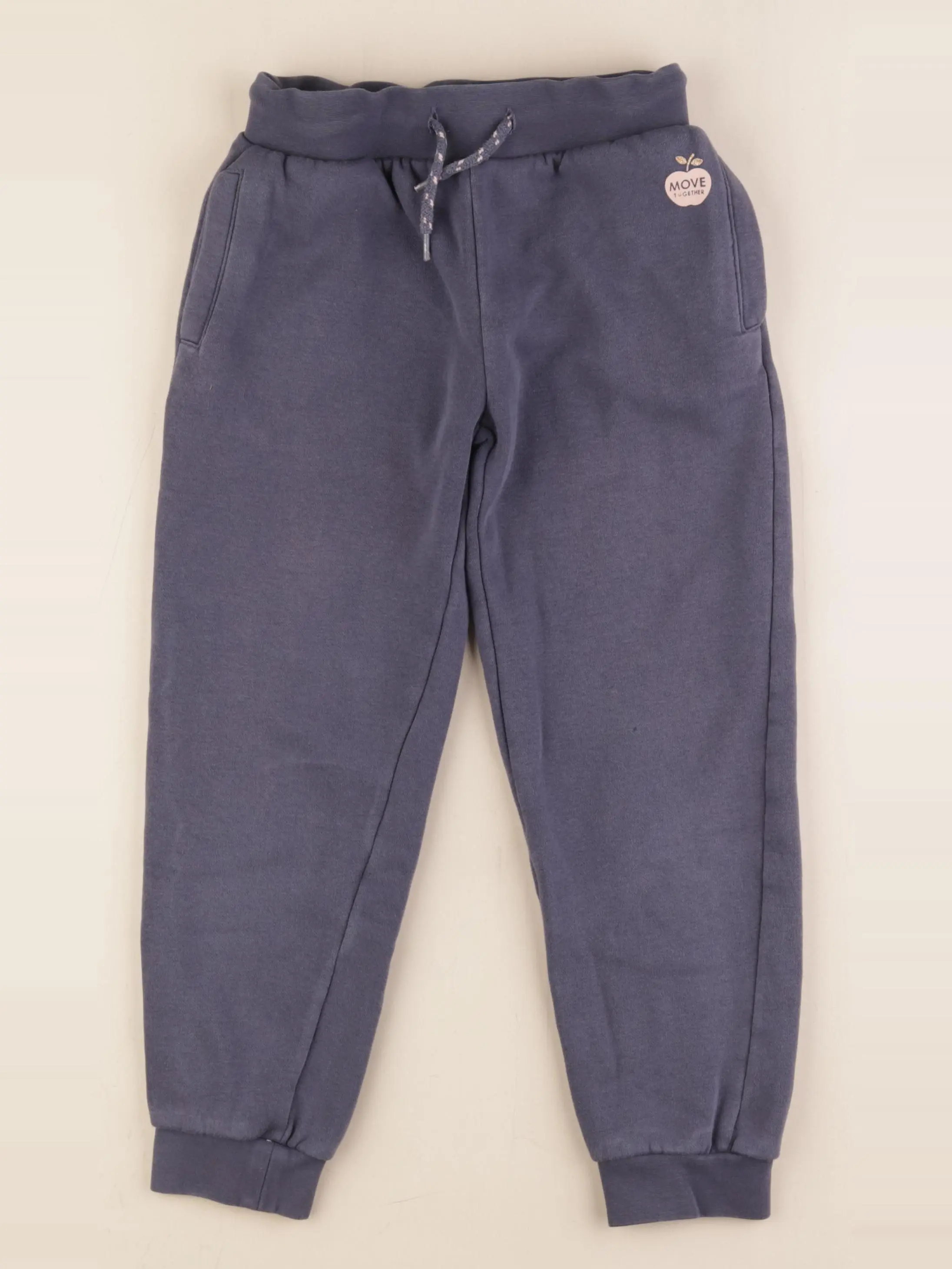 Jogging doublé bleu