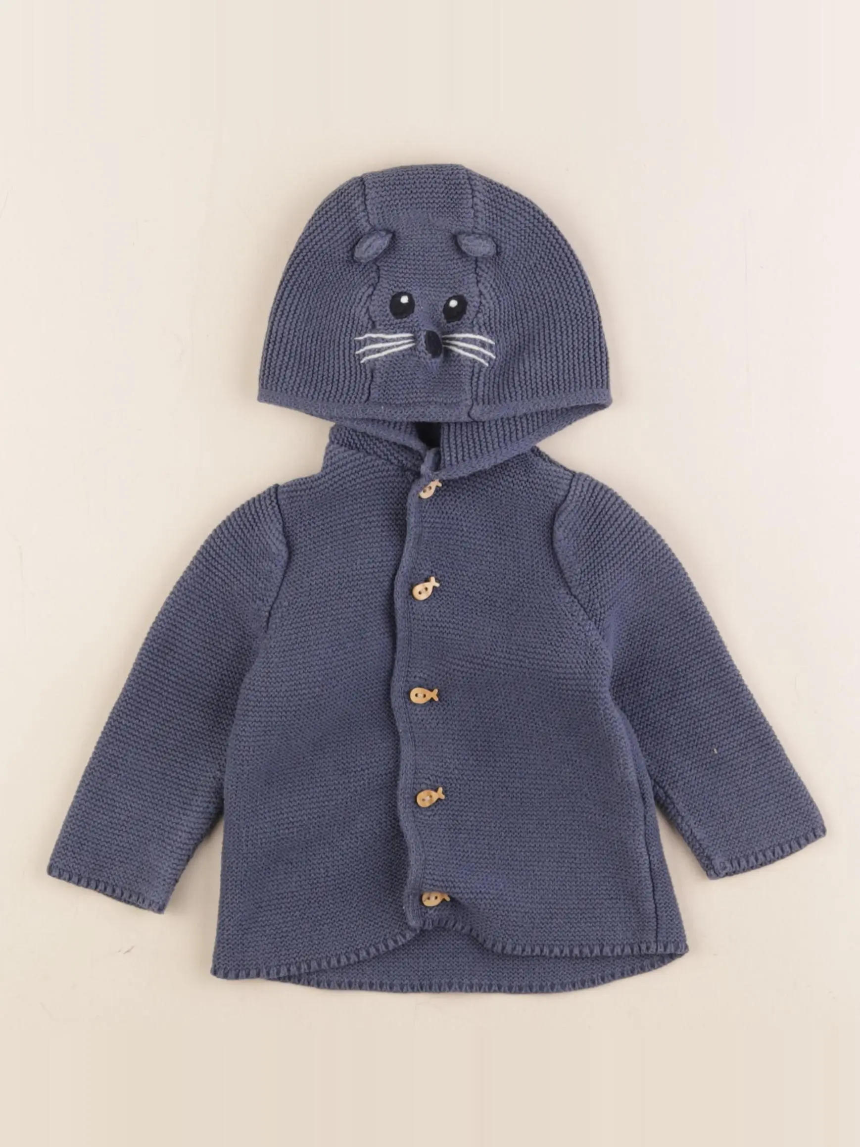 Gilet bleu