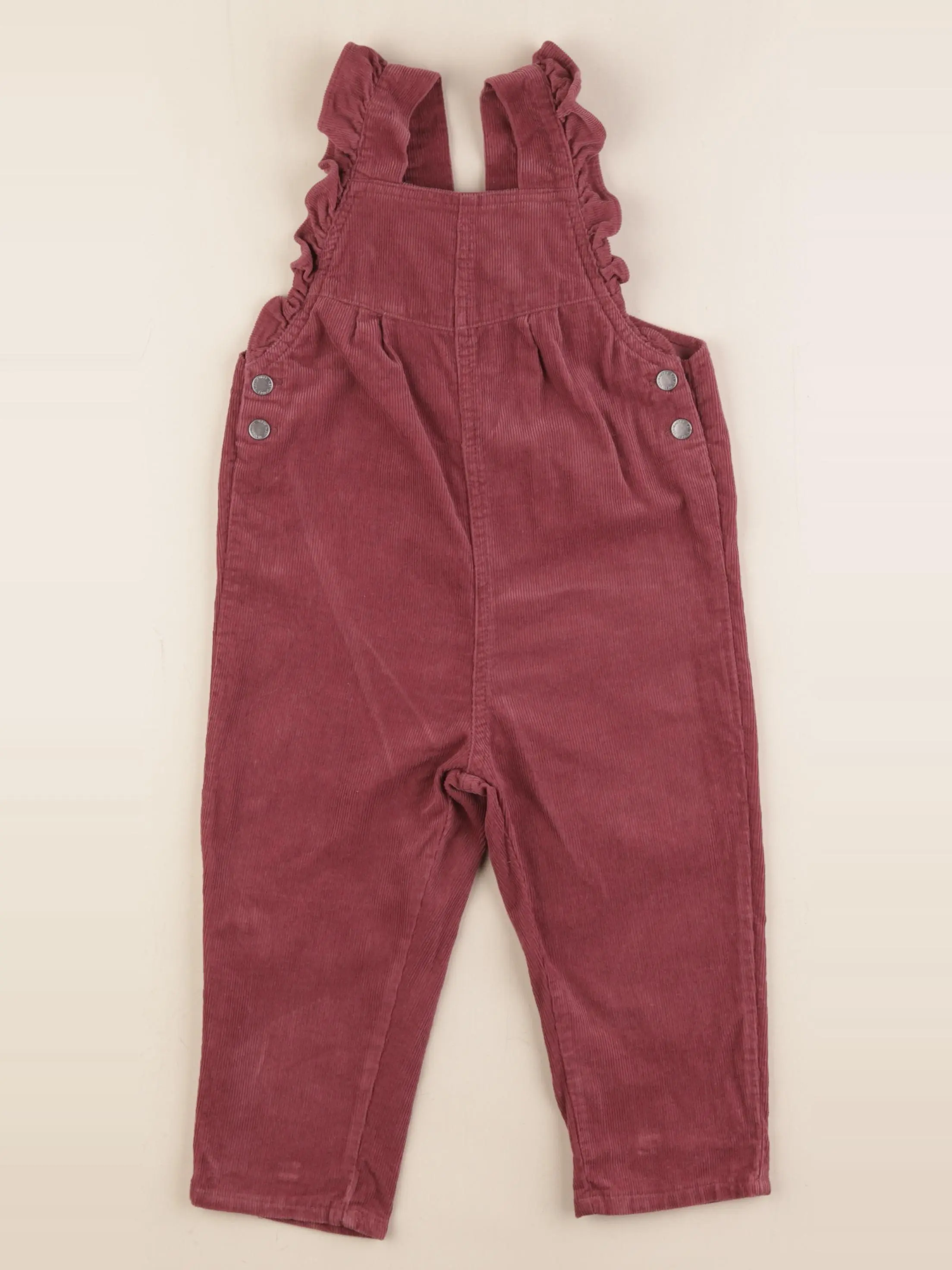 Salopette rouge