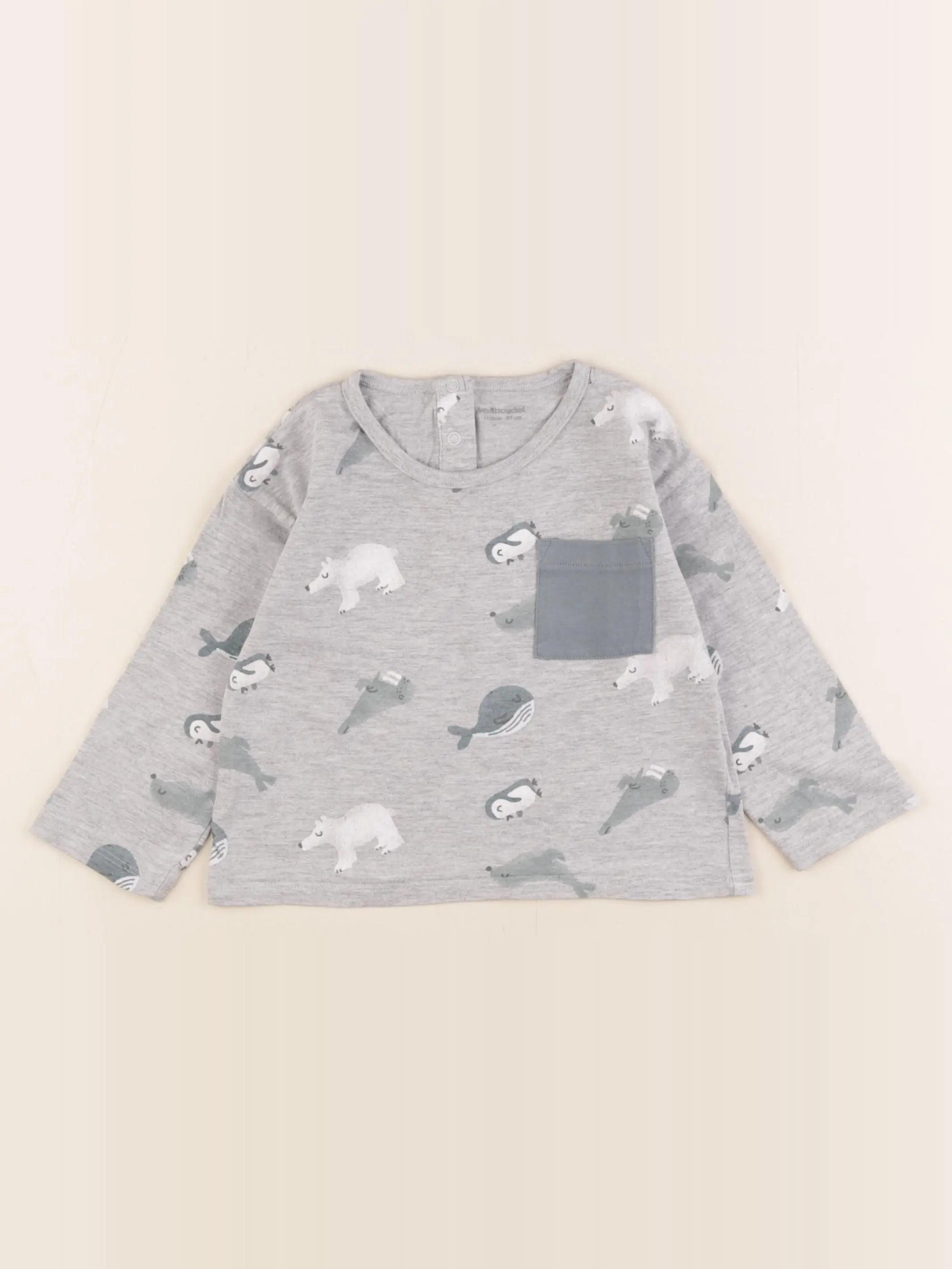 Tee-shirt gris