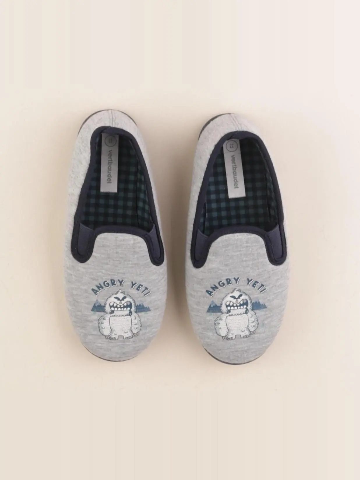 Chaussons gris