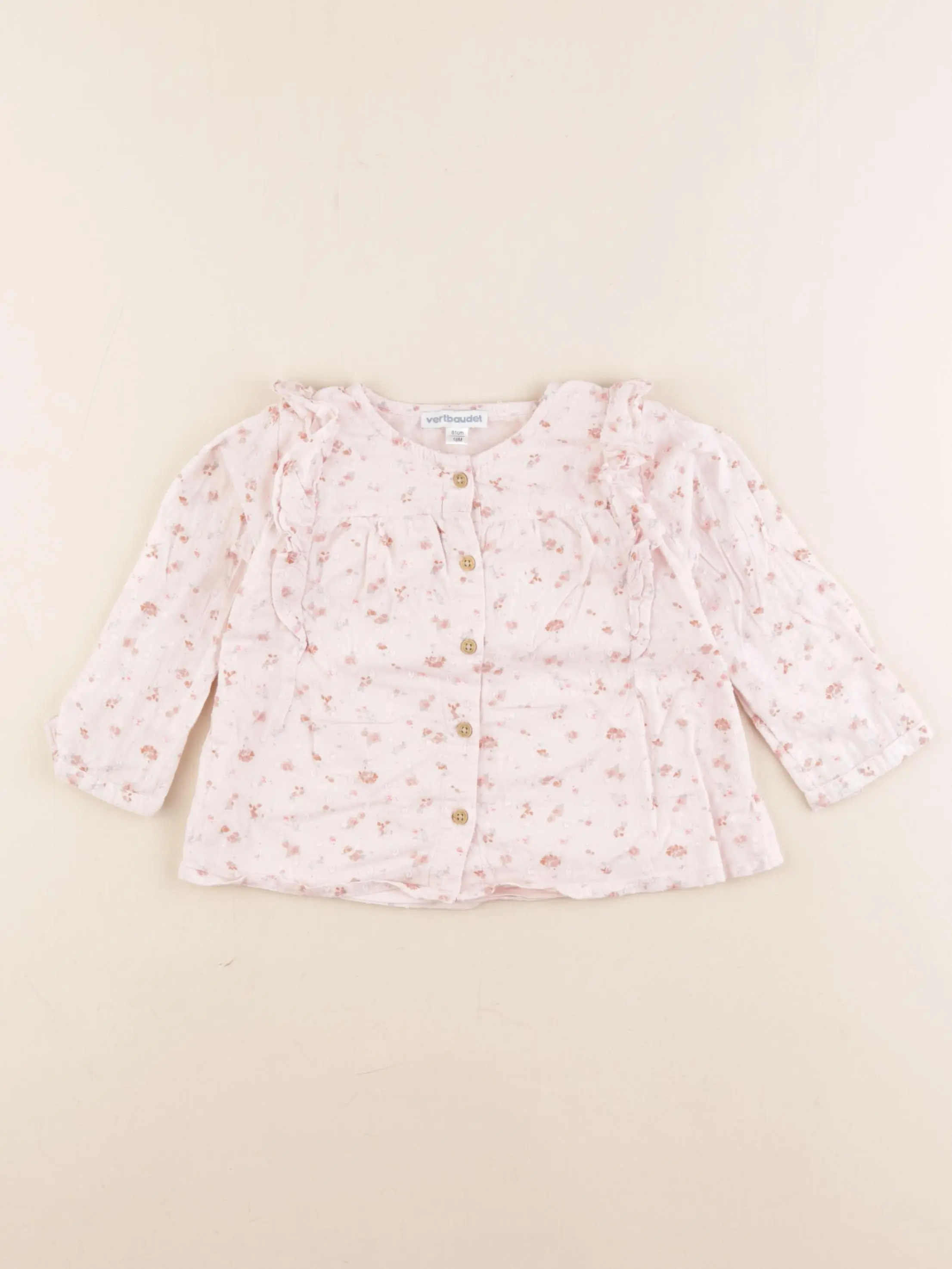 Chemise rose