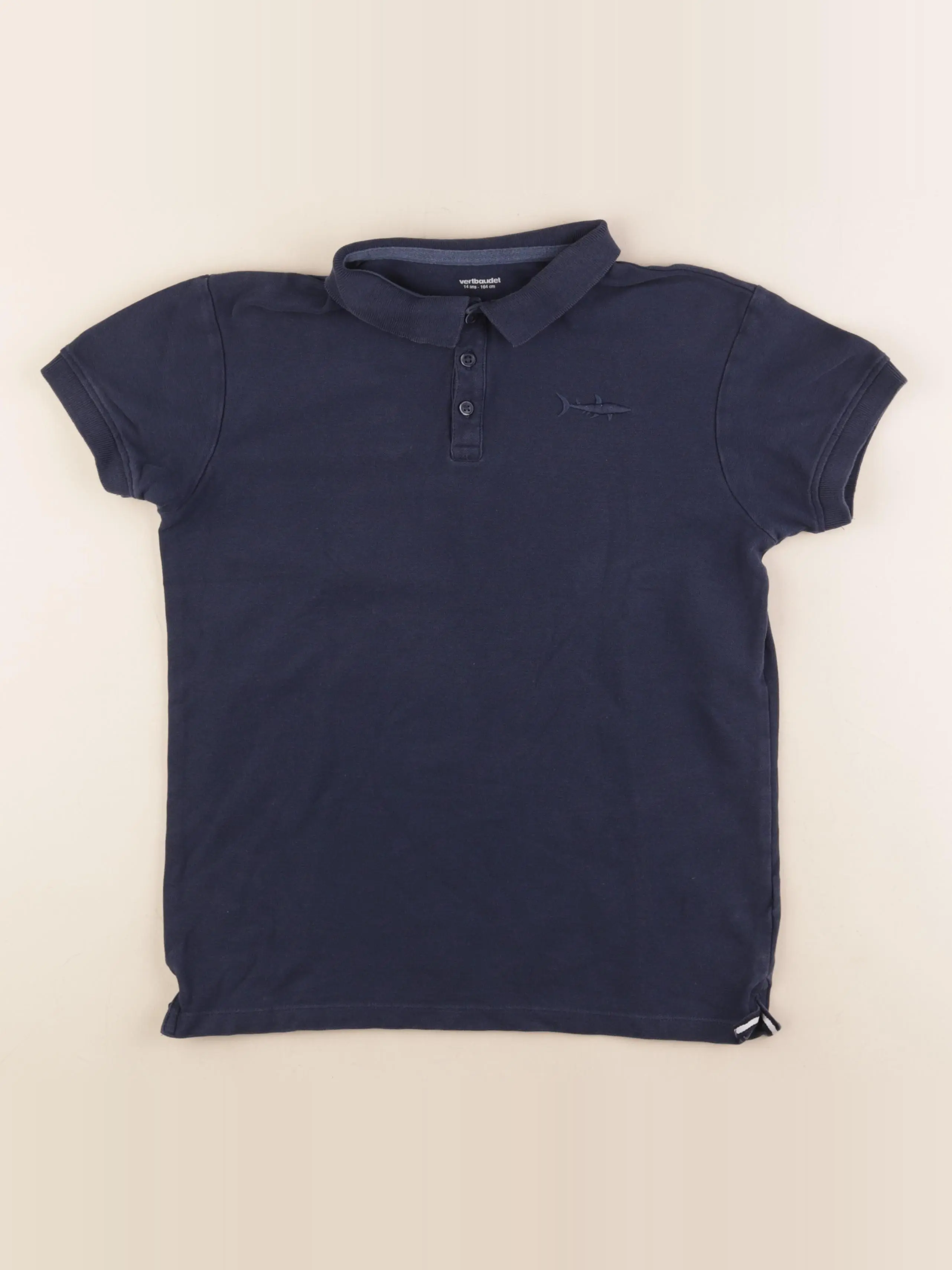 Polo bleu