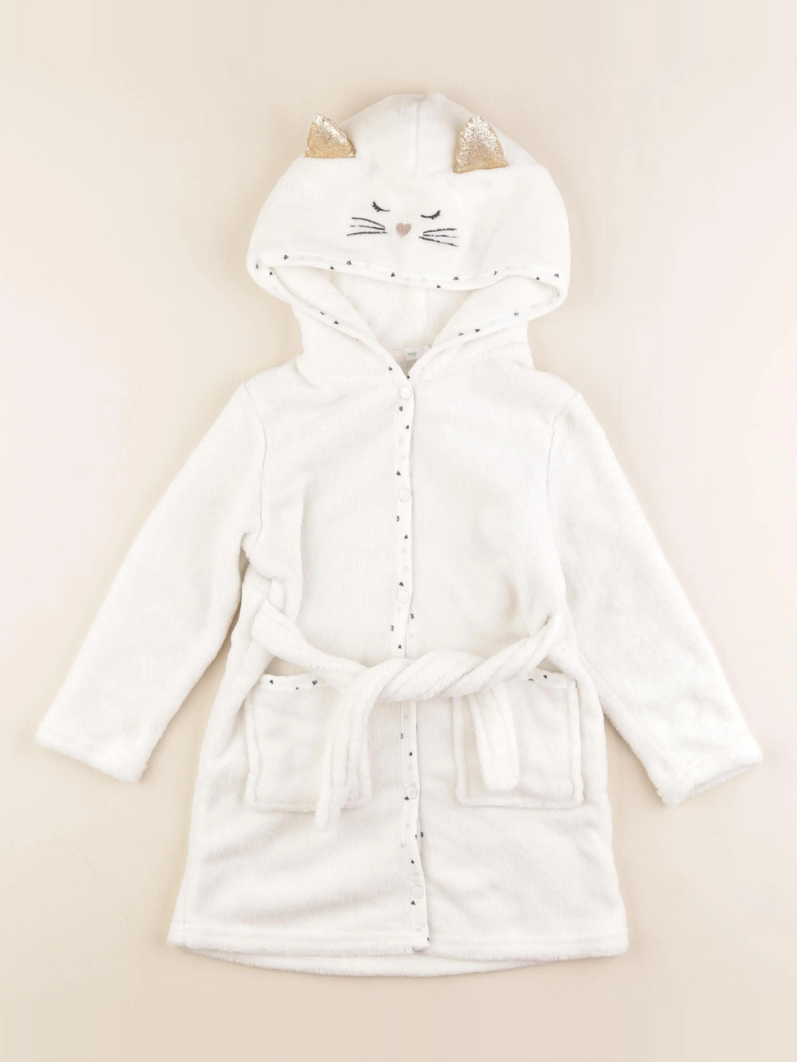 Robe de chambre blanc