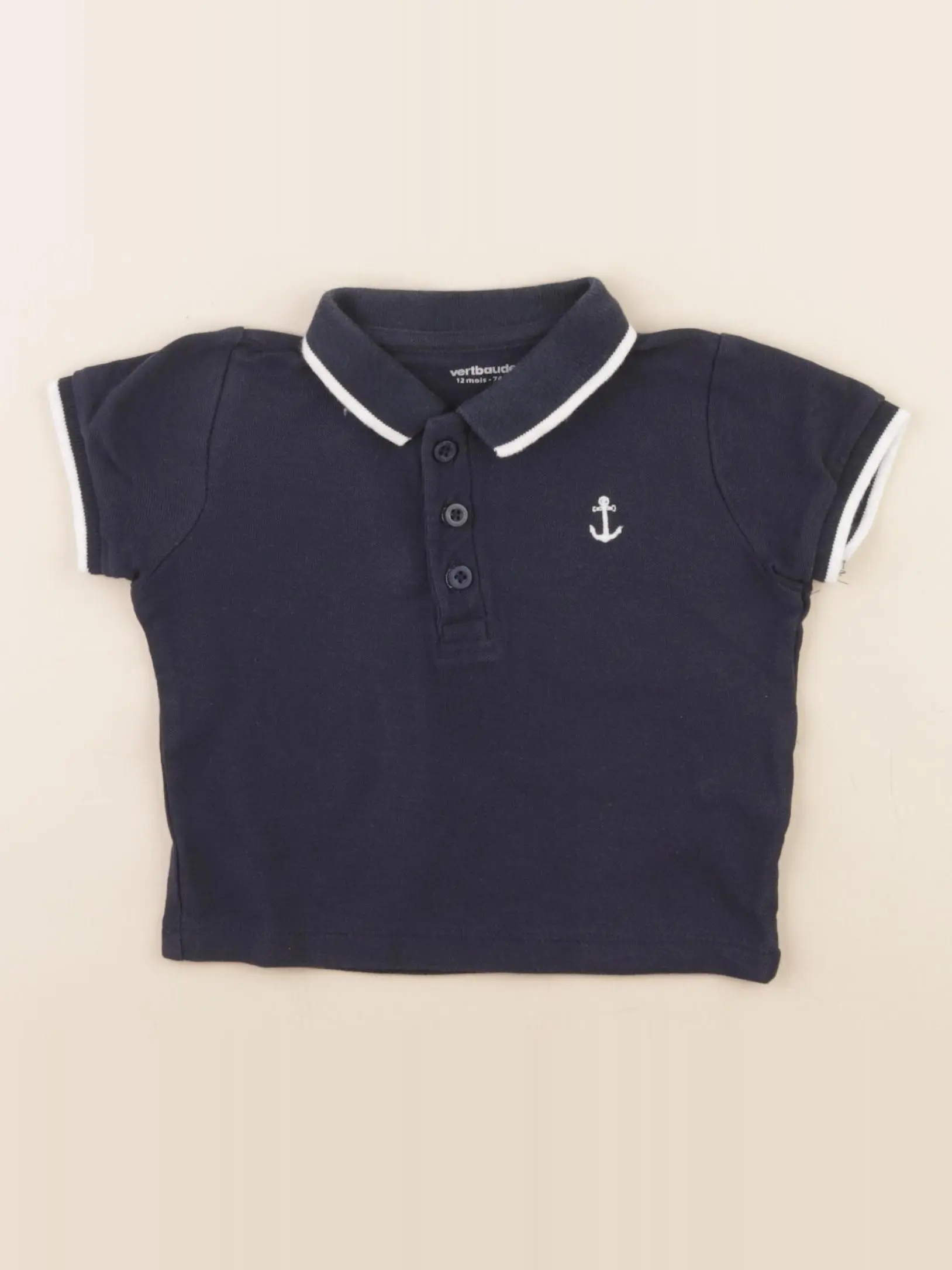 Polo bleu