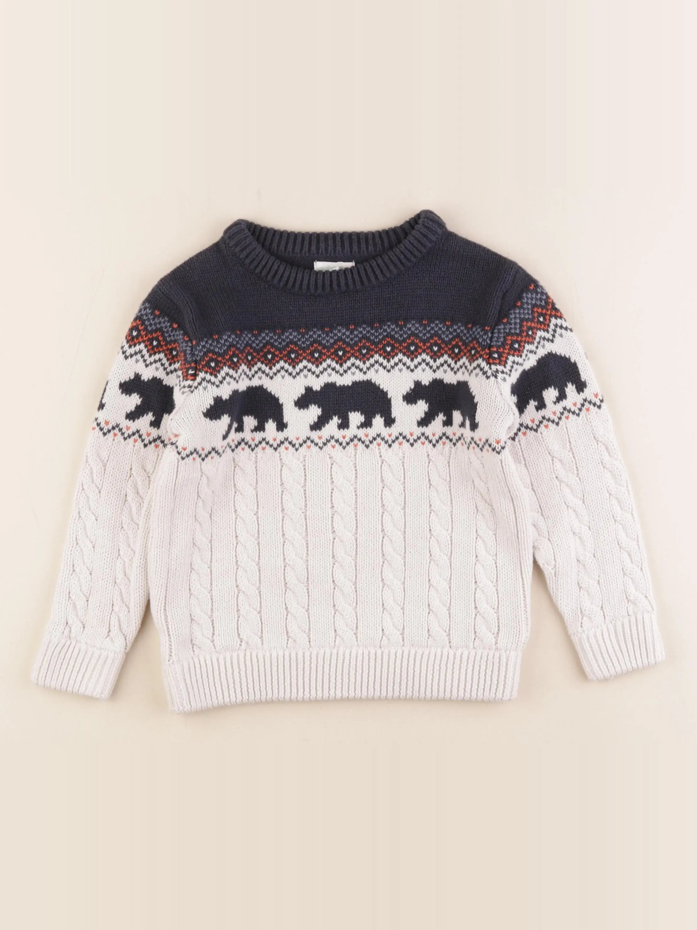 Pull multicolore