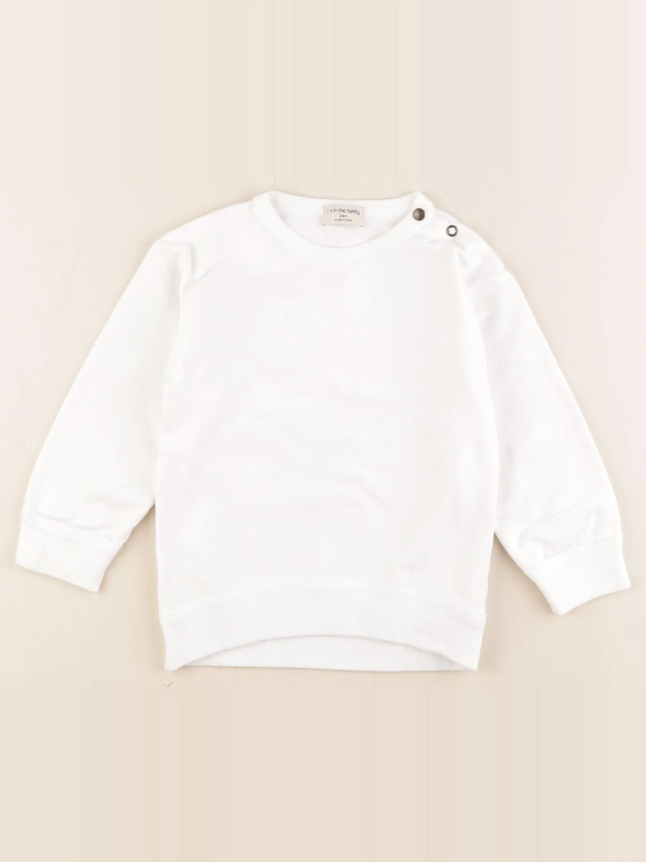Sweat blanc