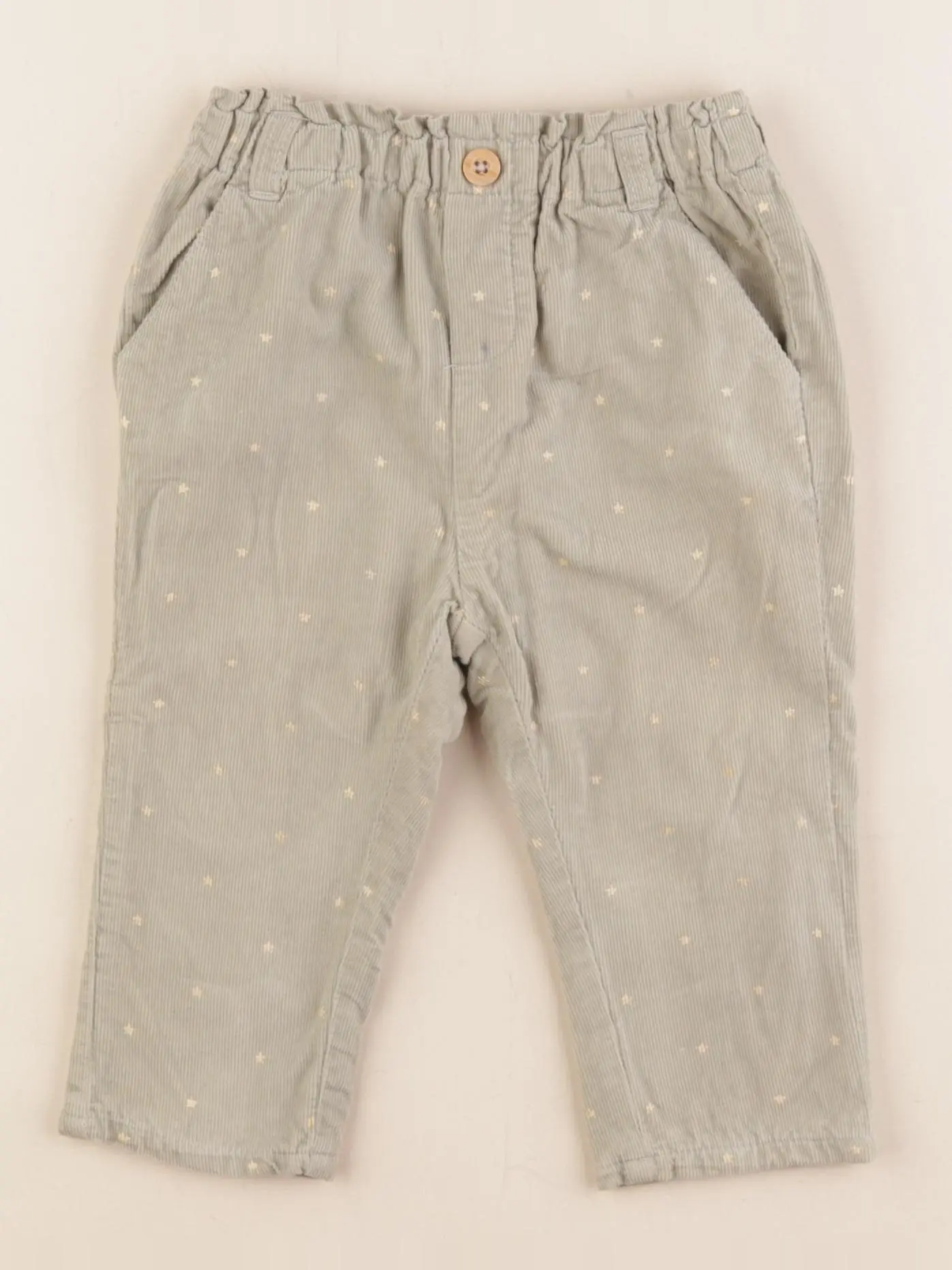 Pantalon doublé vert