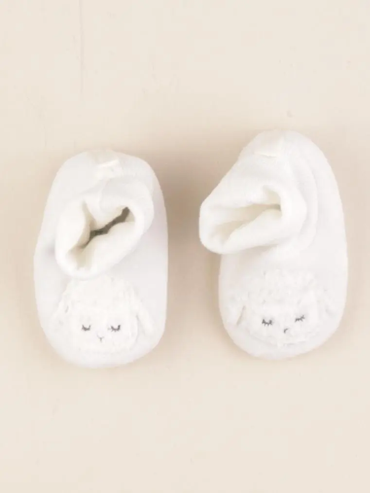 Chaussons blanc