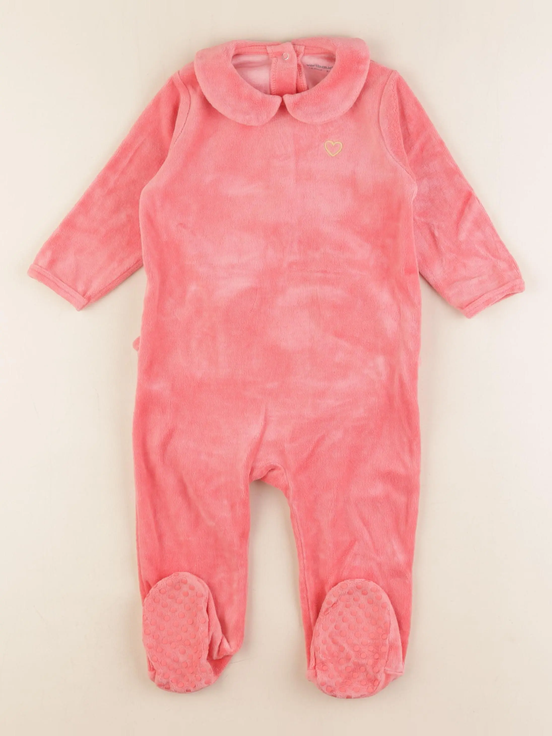 Pyjama velours rose