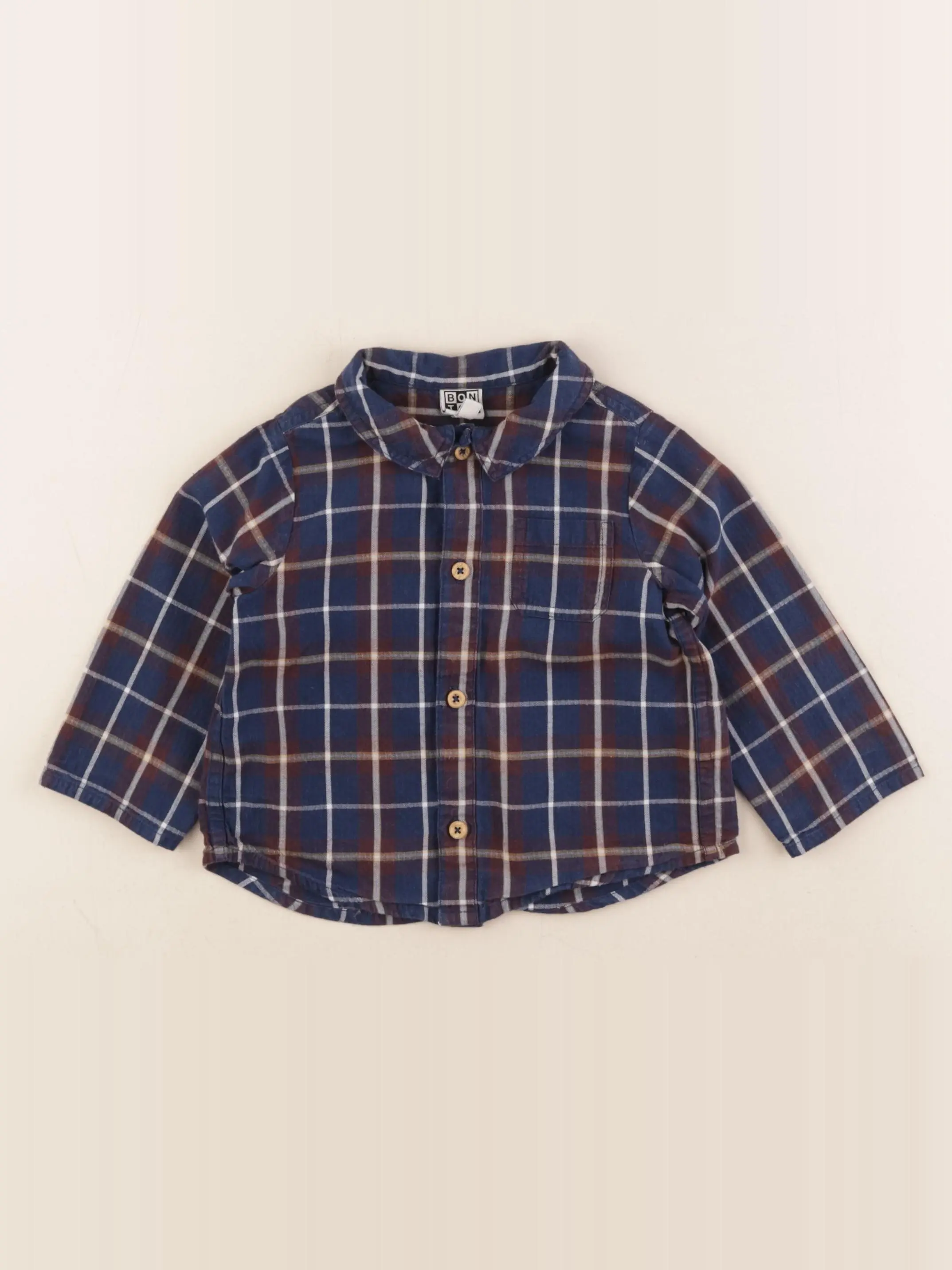 Chemise bleu