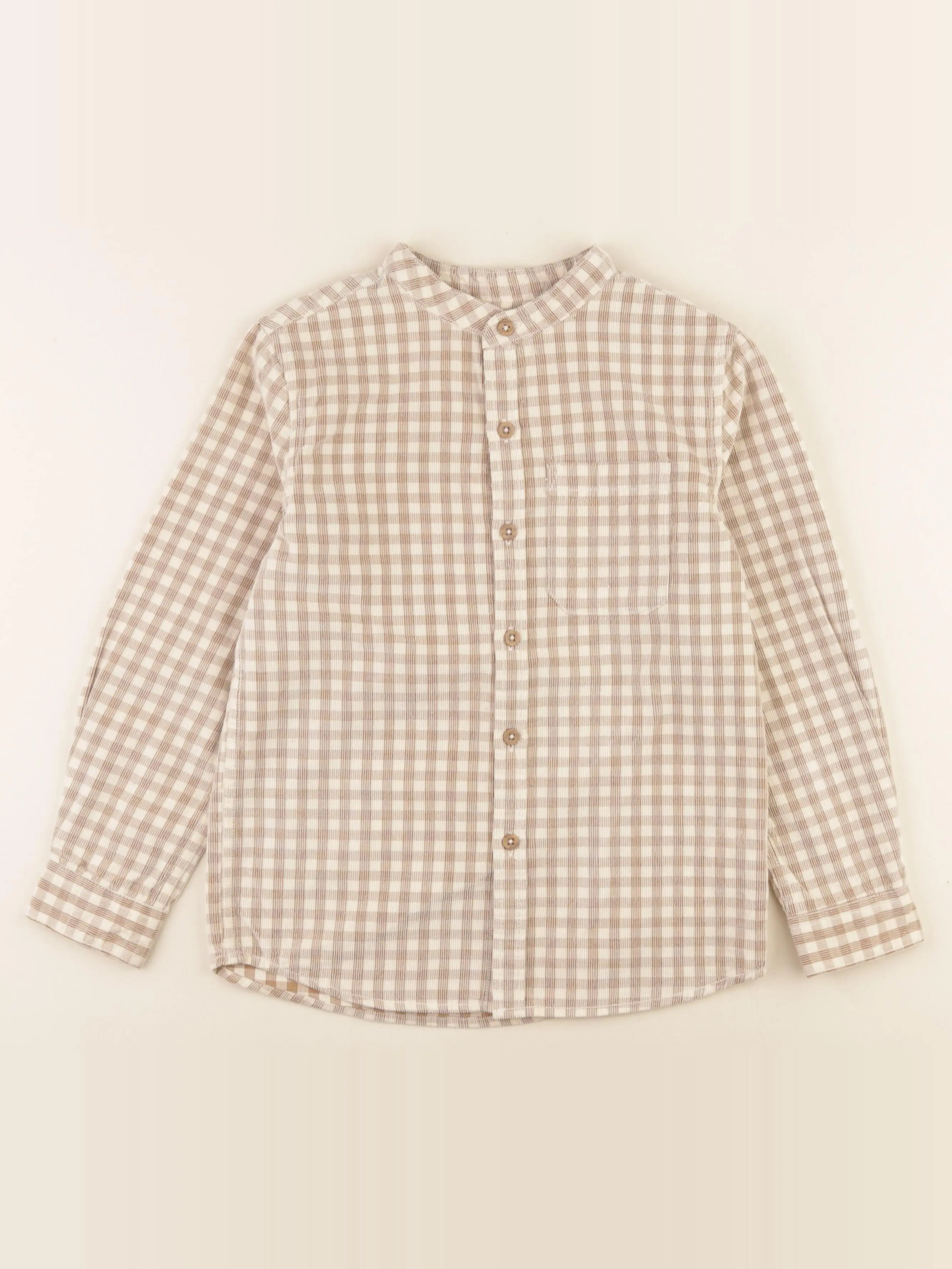 Chemise marron