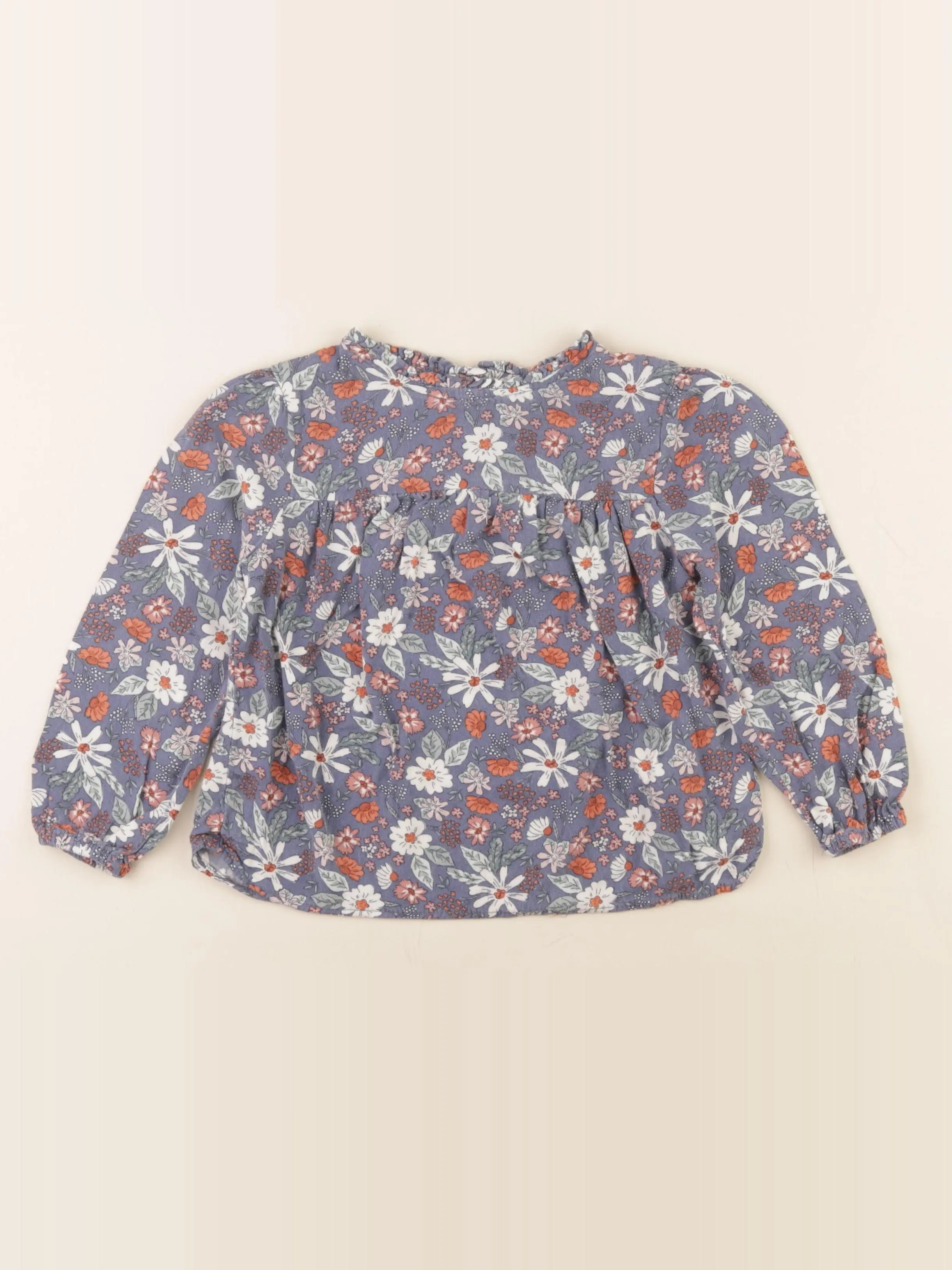 Blouse bleu