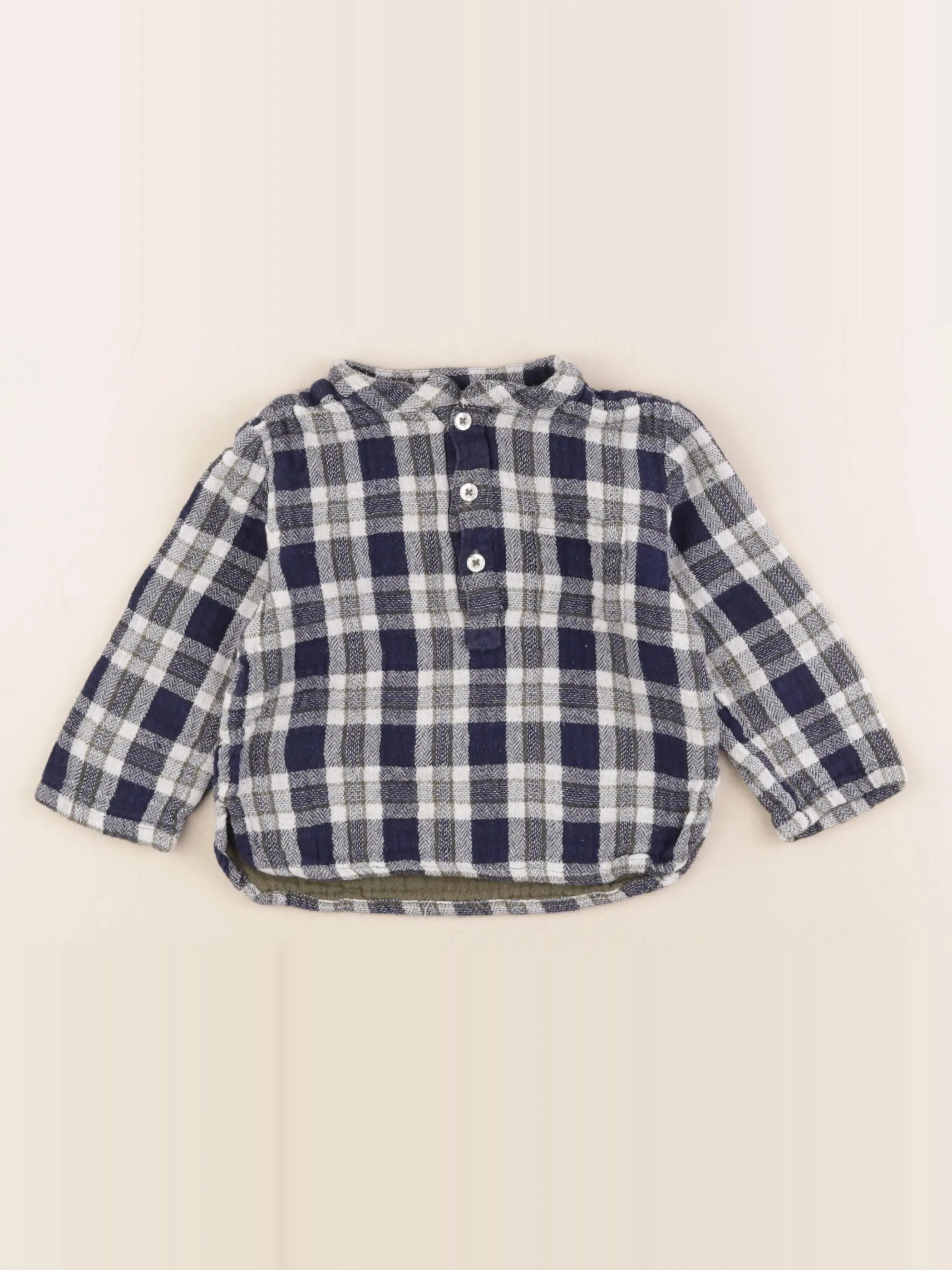 Chemise bleu
