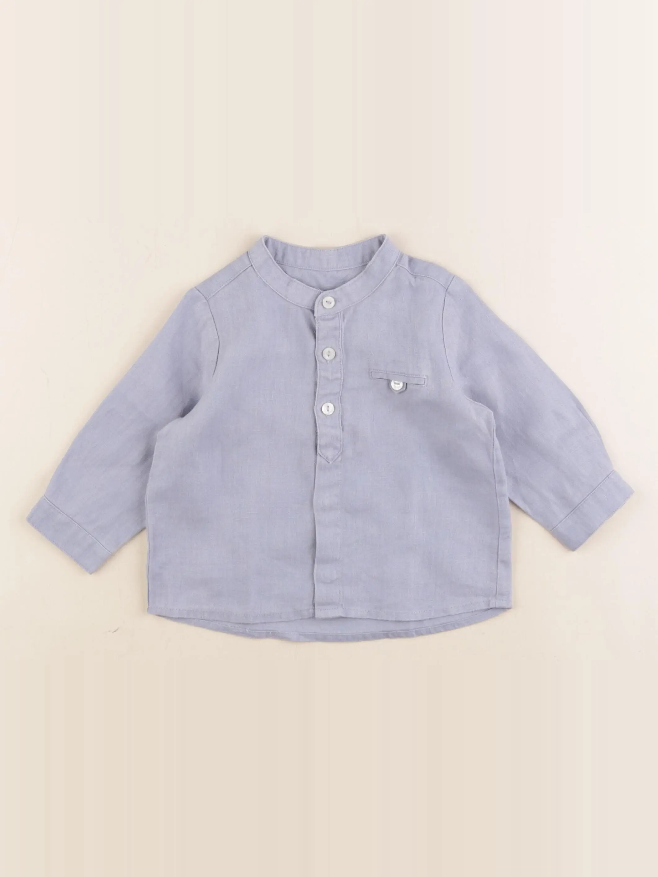 Chemise bleu