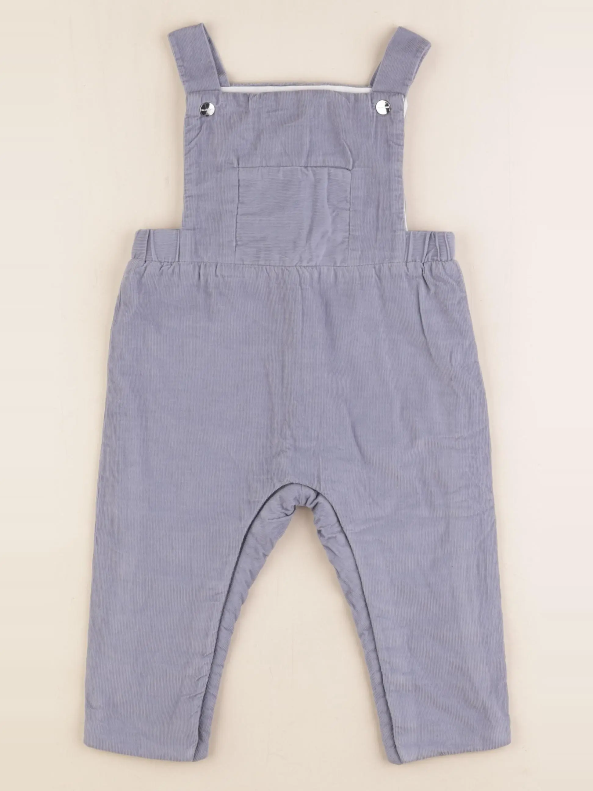 Salopette doublé bleu