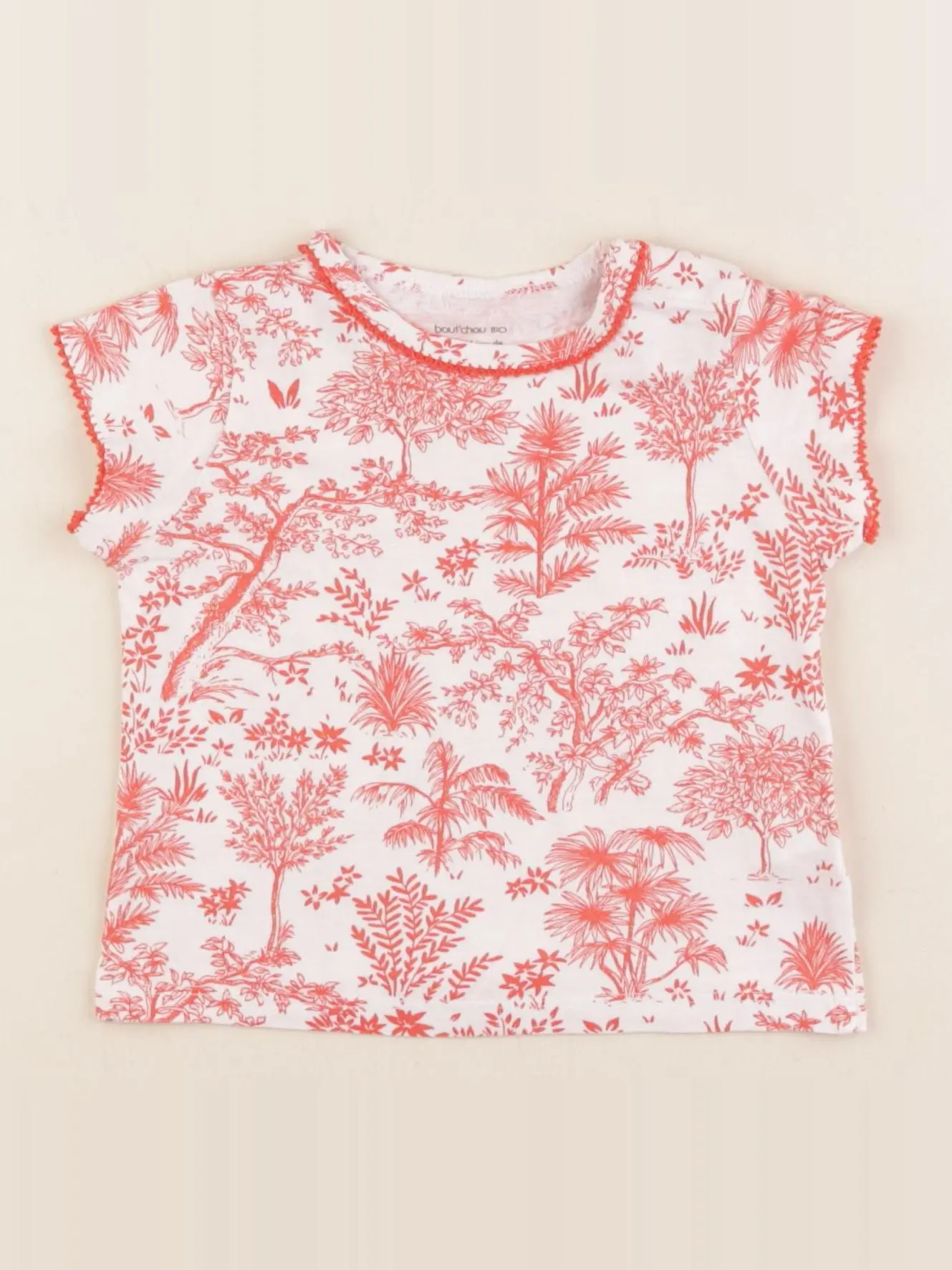 Maillot de corps rouge, blanc