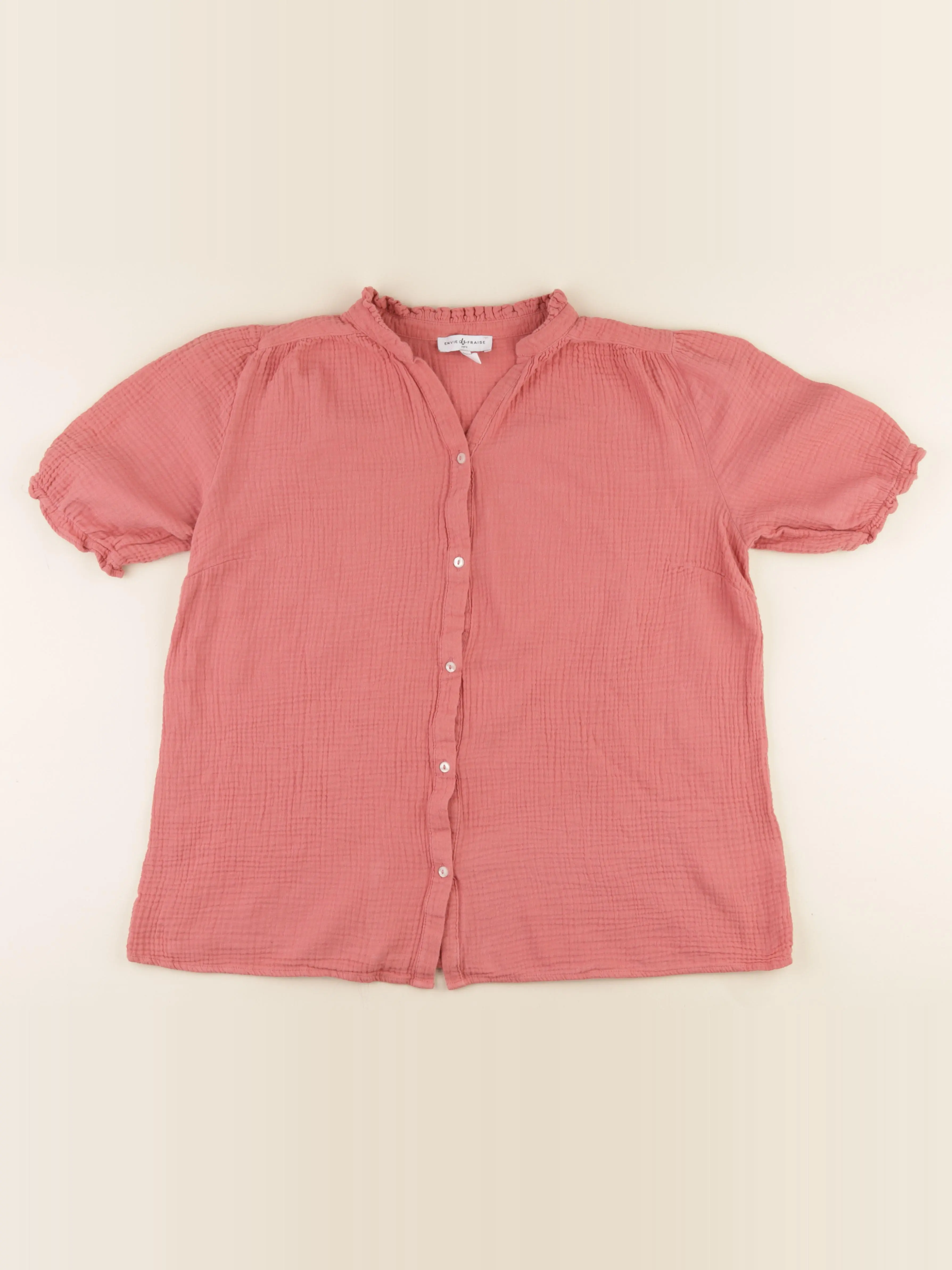 Blouse grossesse rose