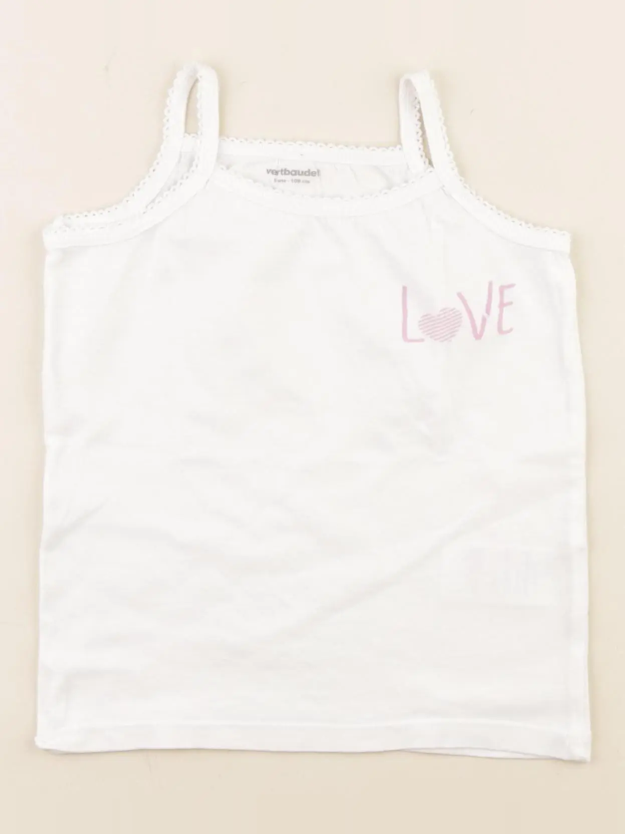 Maillot de corps blanc