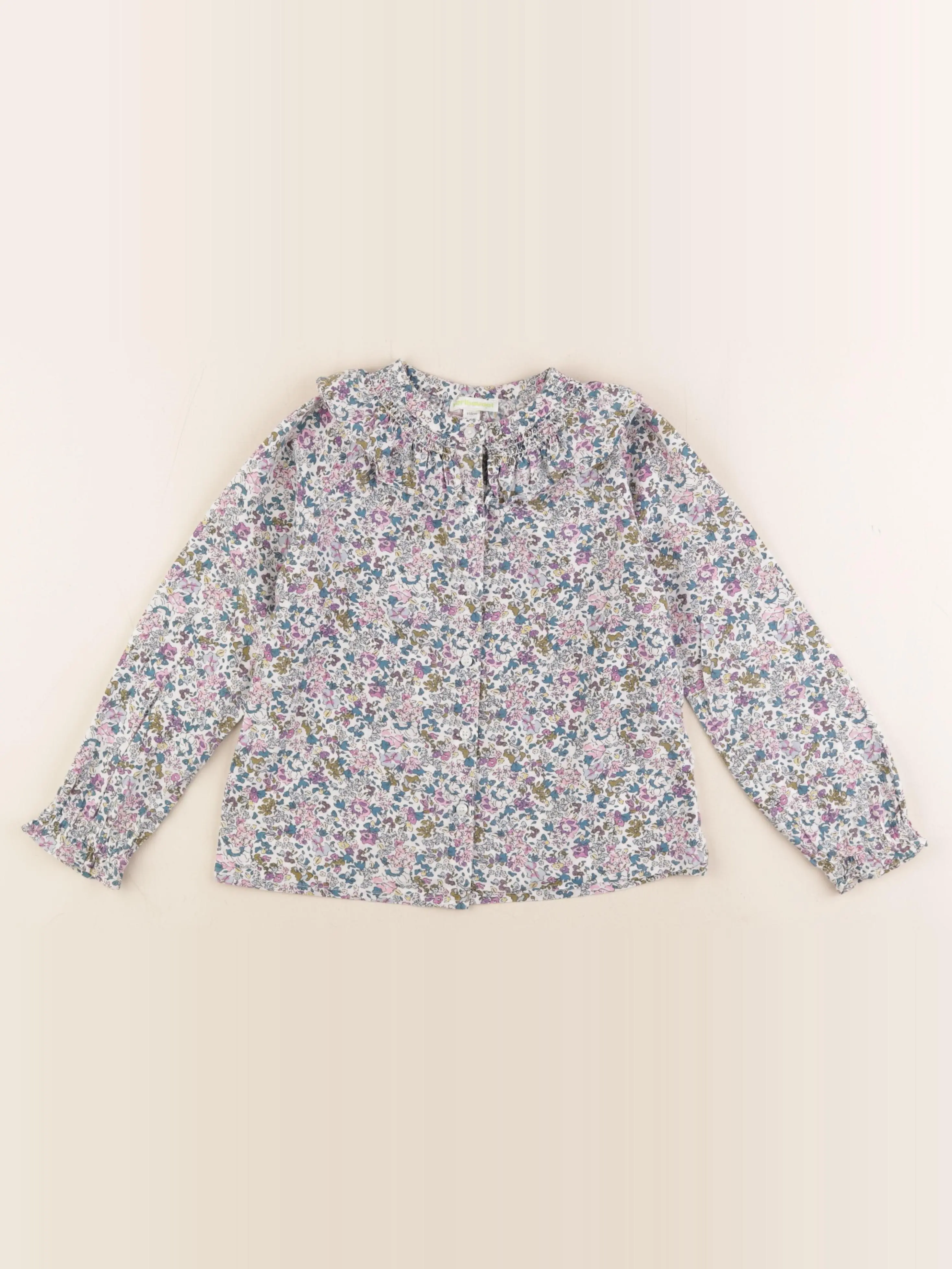 Blouse multicolore