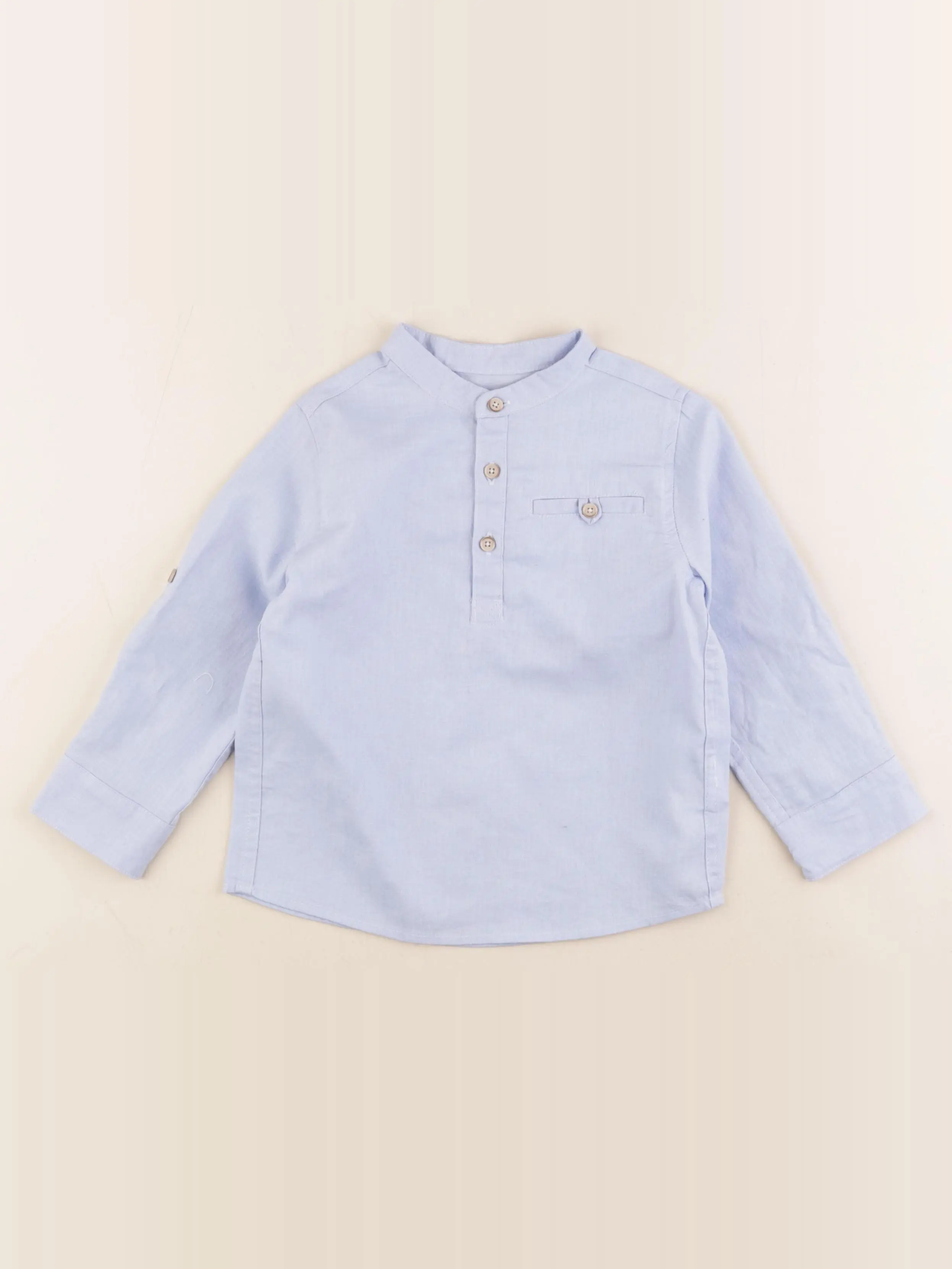 Chemise bleu