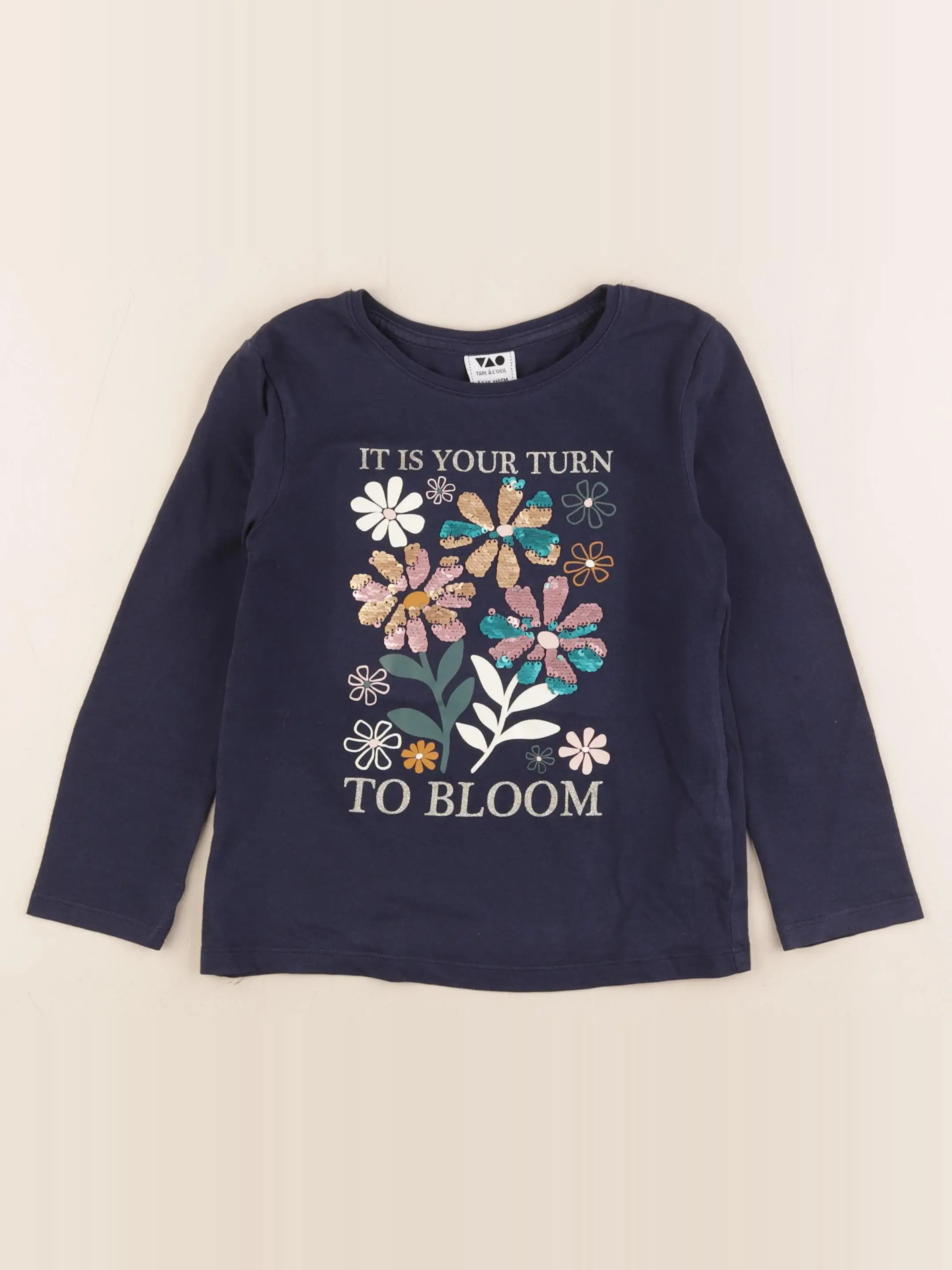 Tee-shirt bleu