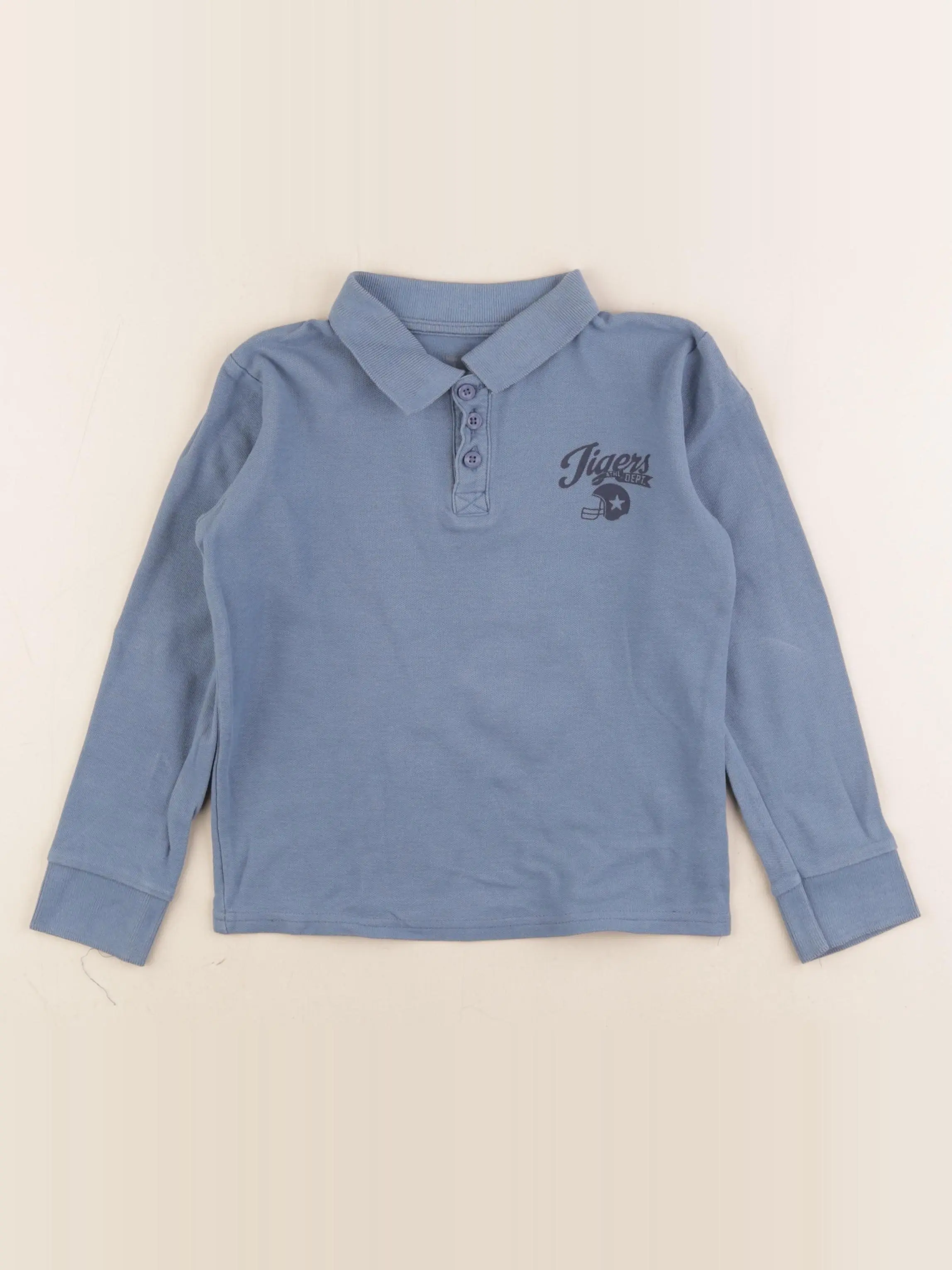 Polo bleu