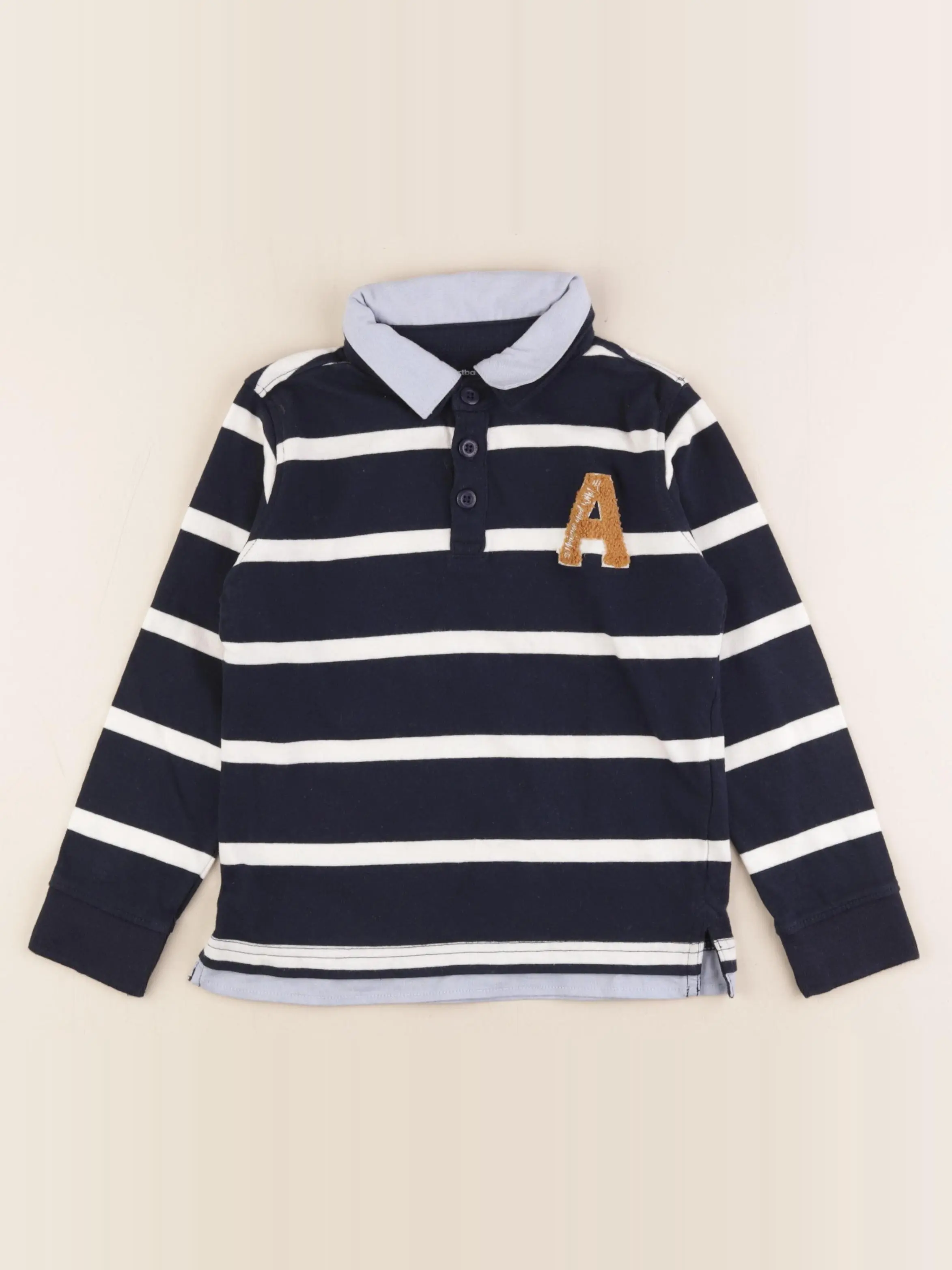 Polo bleu