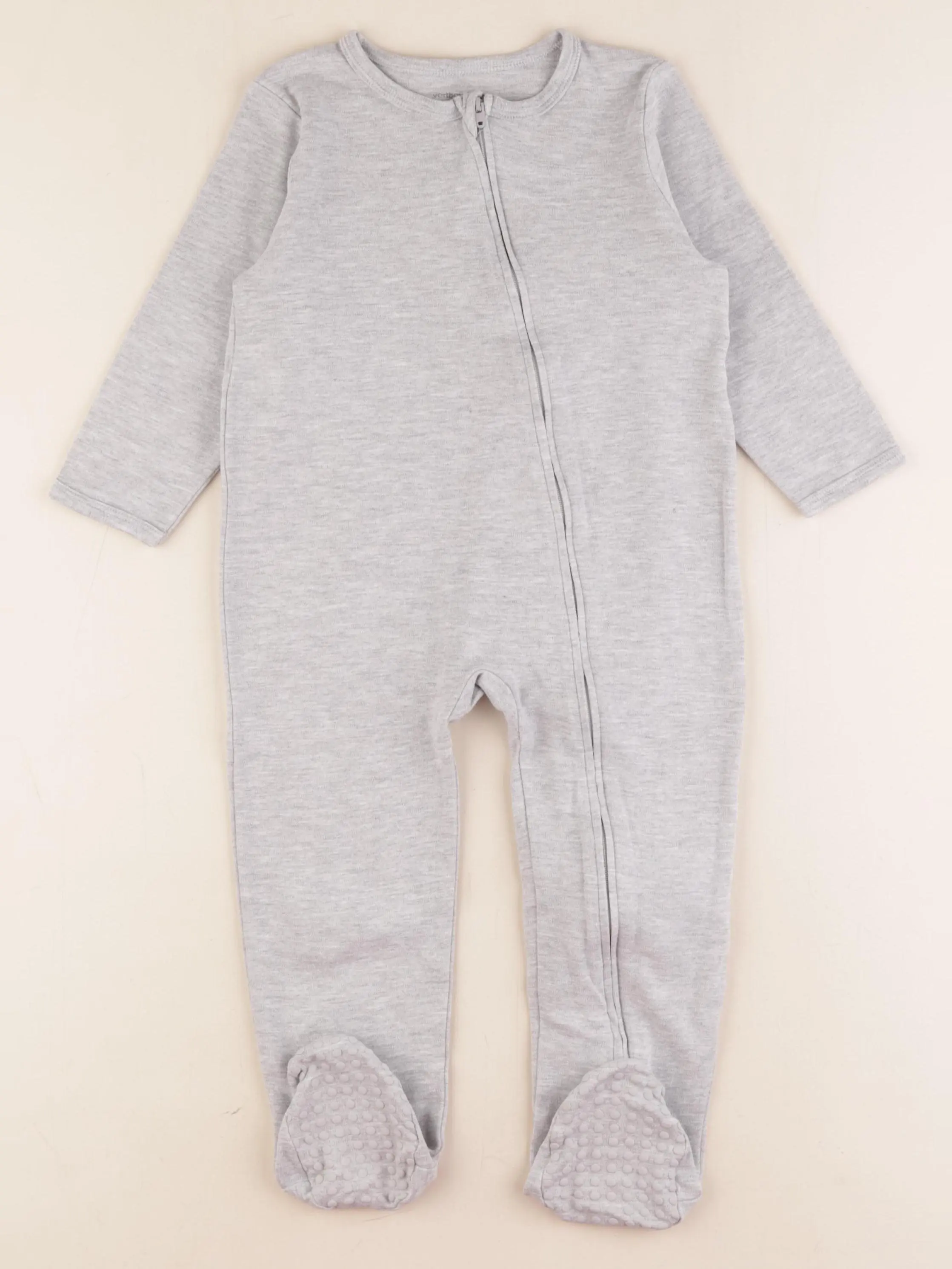 Pyjama coton gris