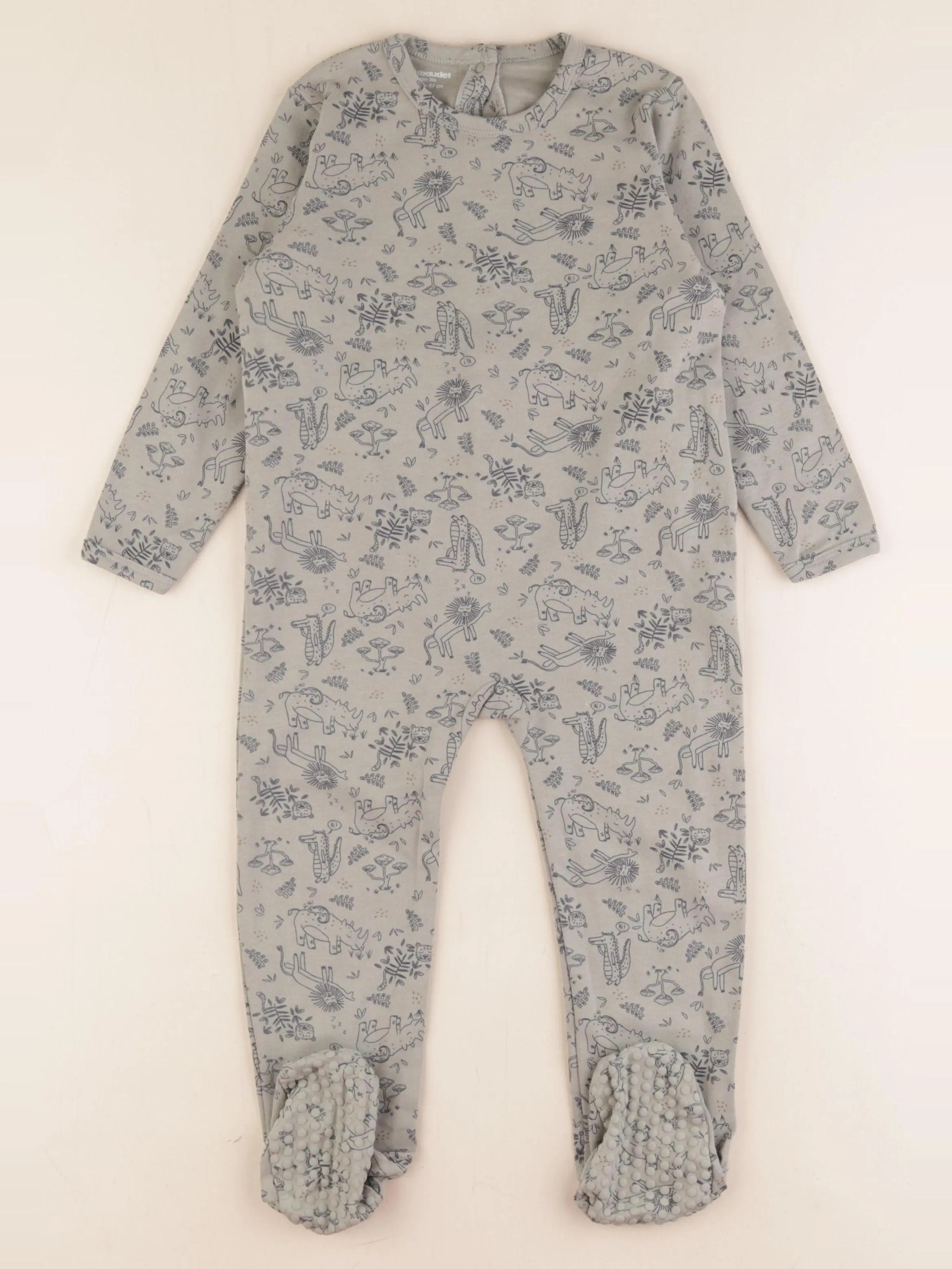 Pyjama coton vert