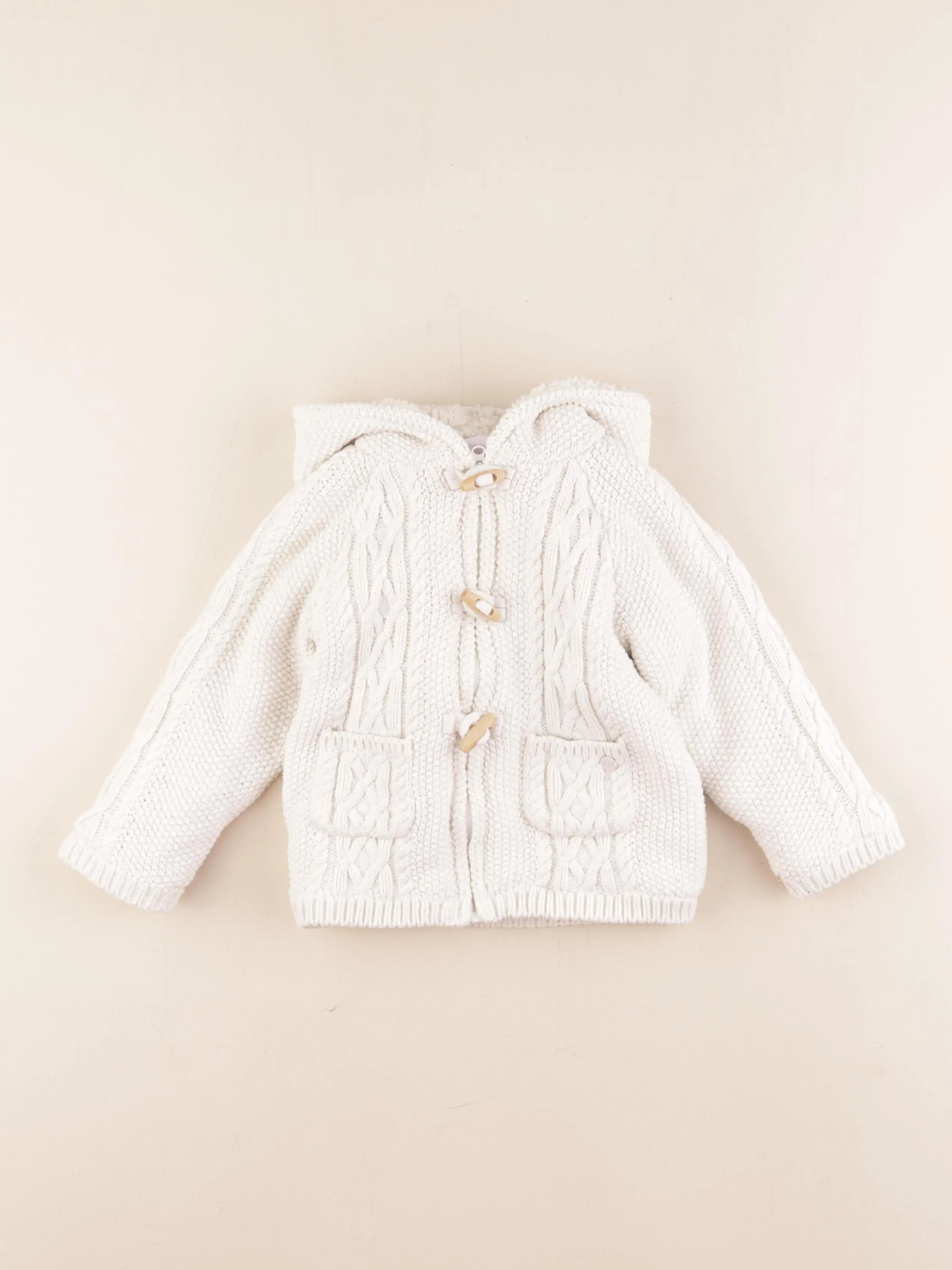 Veste doublé beige