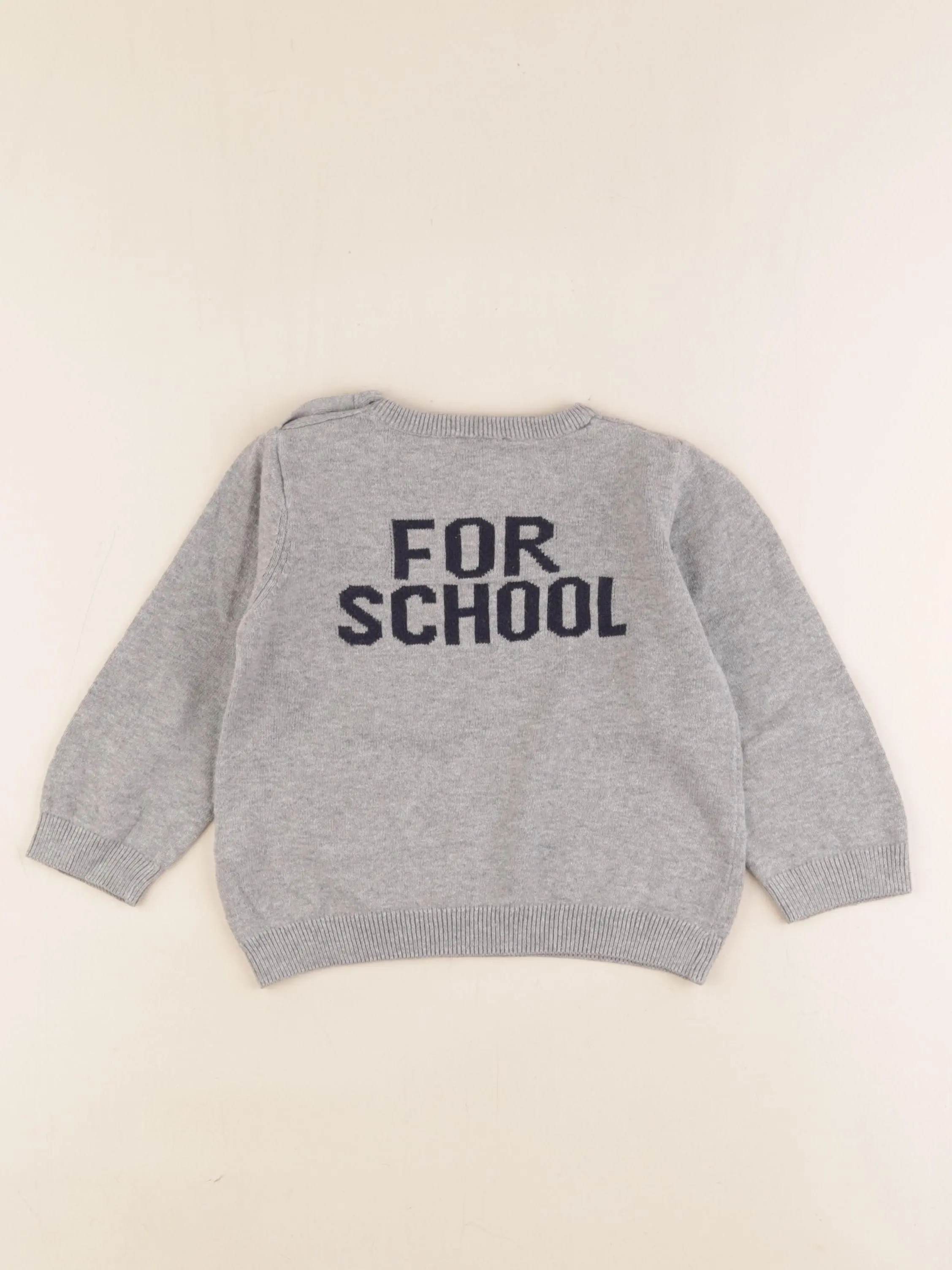 Pull gris - Image 2