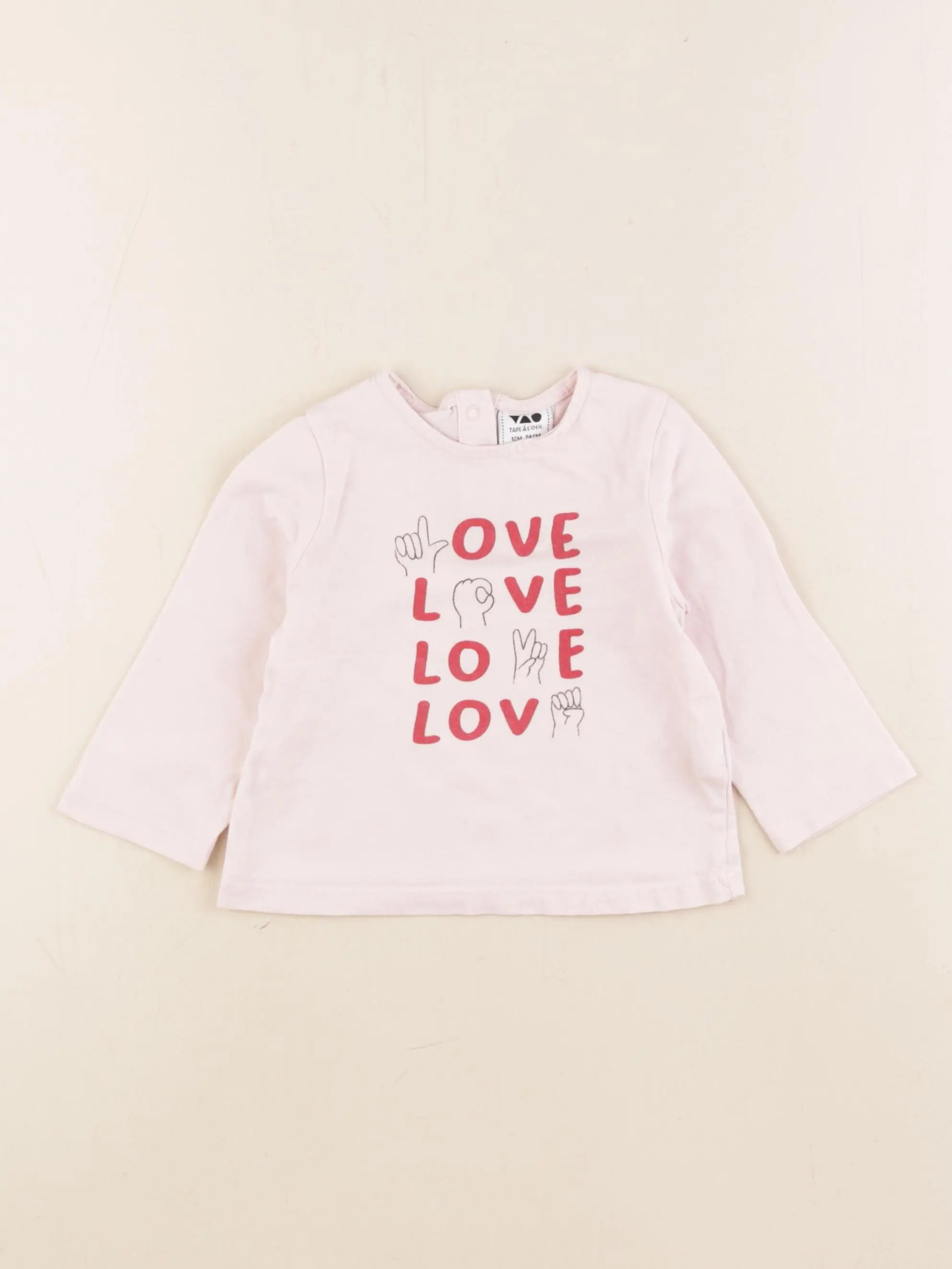 Tee-shirt rose